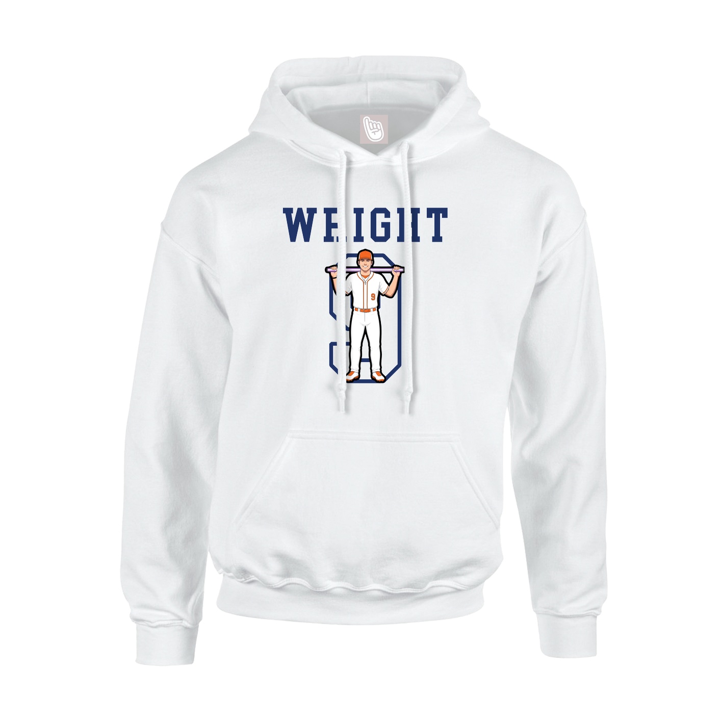 Hoodie — Shirsey in White