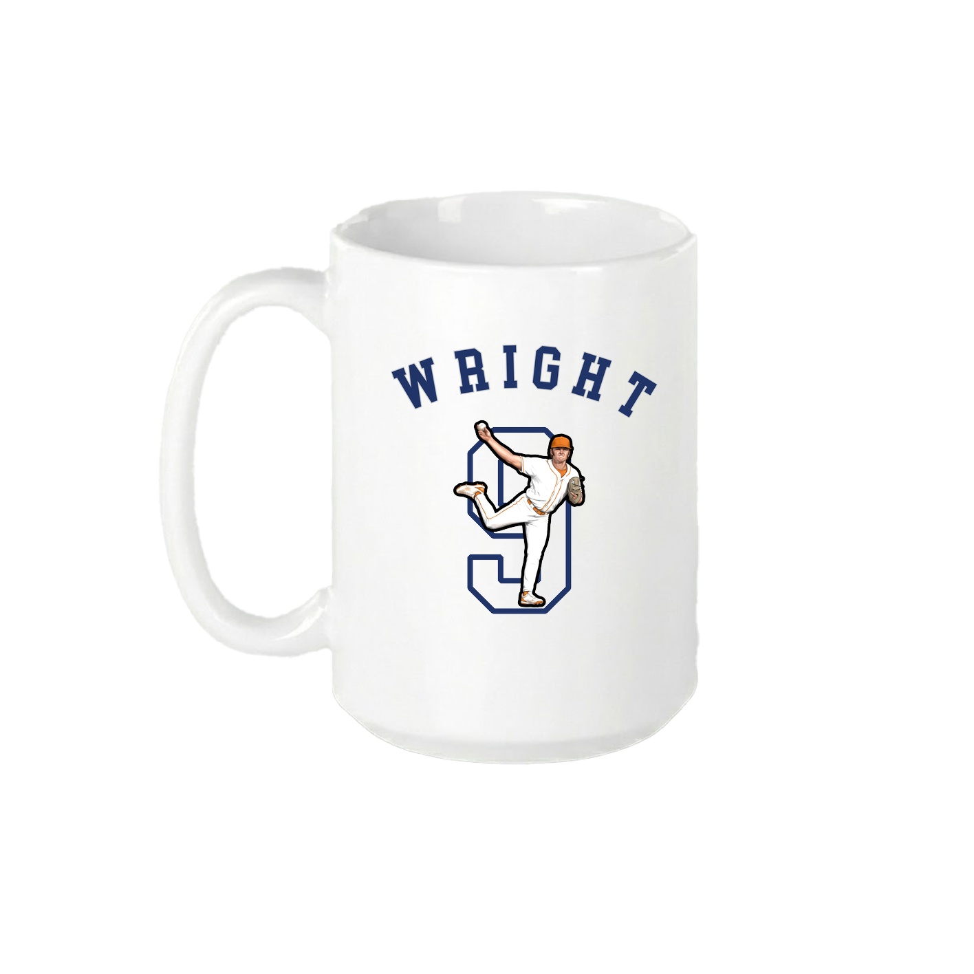 15oz Coffee Mug — Shirsey Arch in White