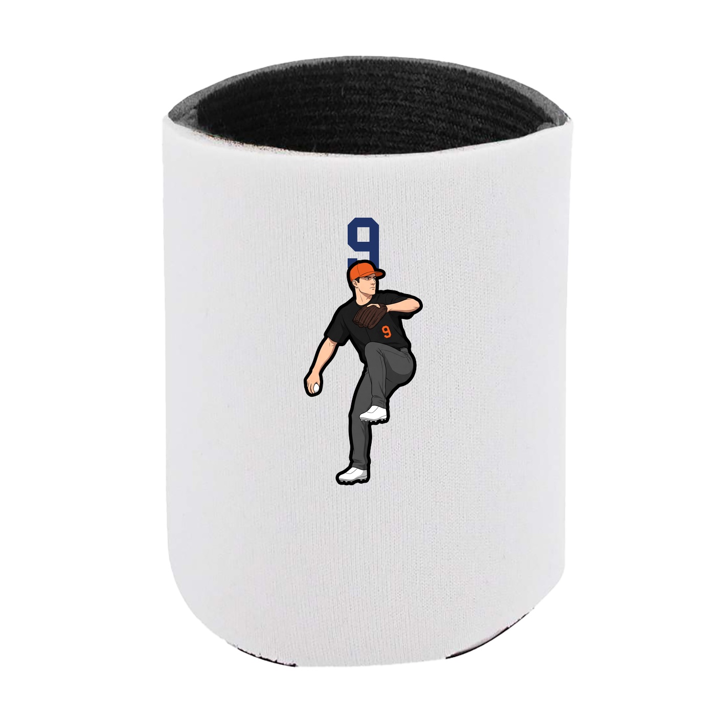 Can Holder — Number Top in White