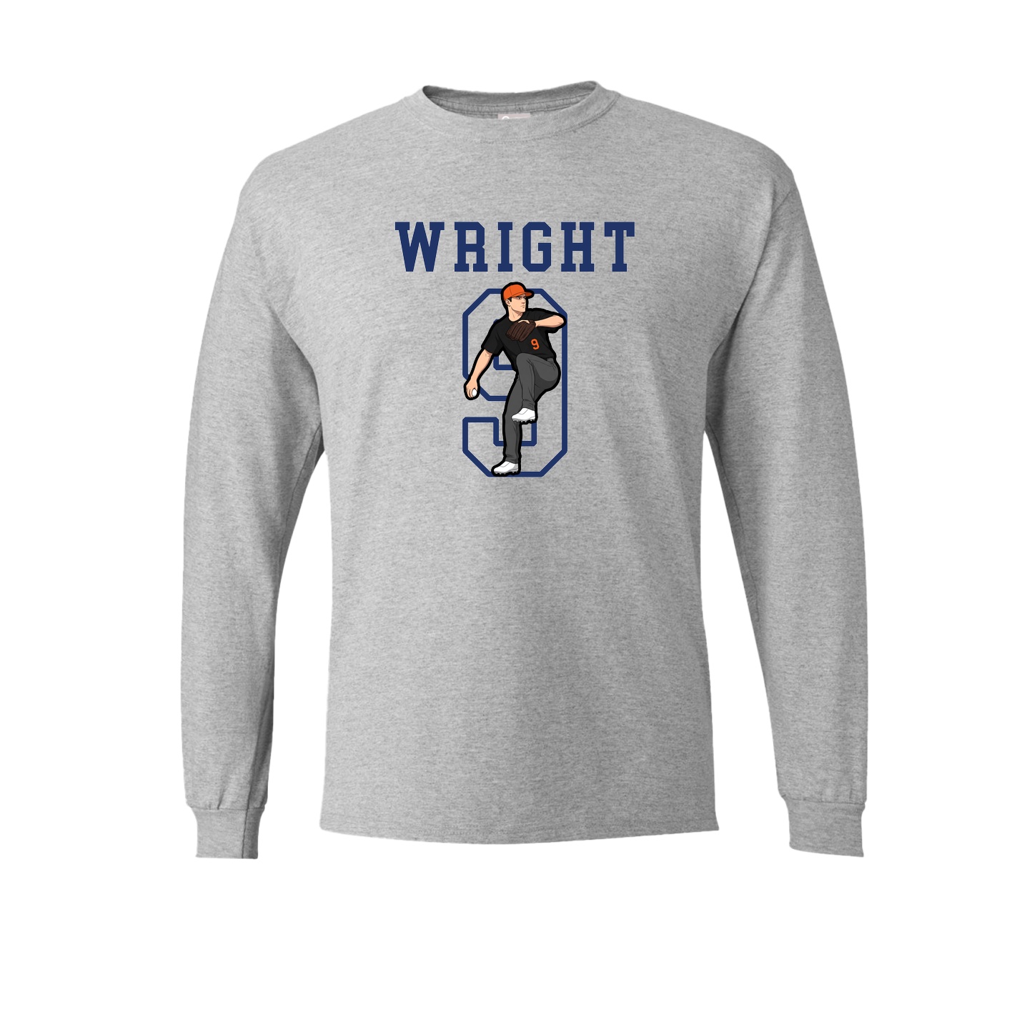Long Sleeve Tee — Shirsey in Grey