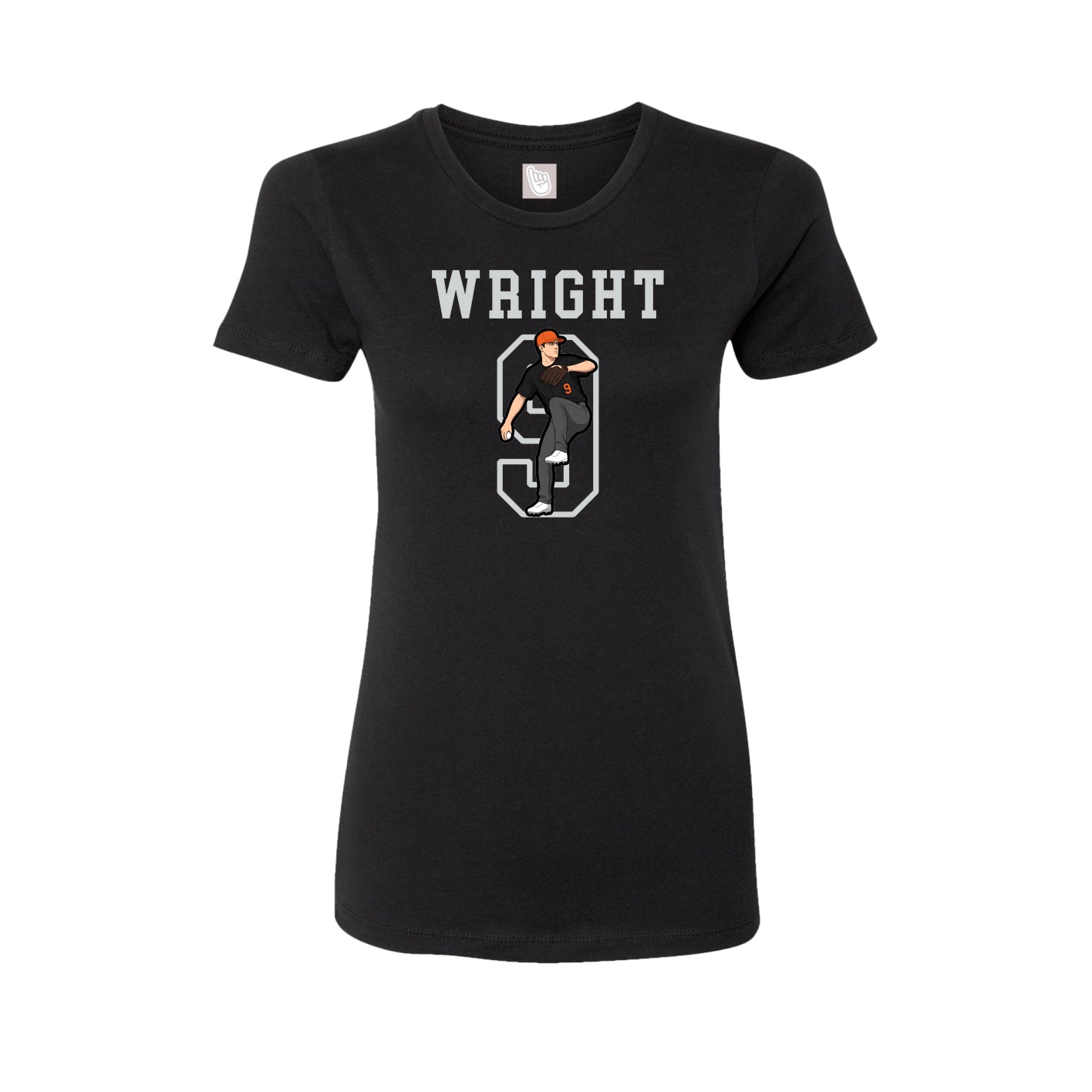 Fitted Women's Tee — Shirsey in Black