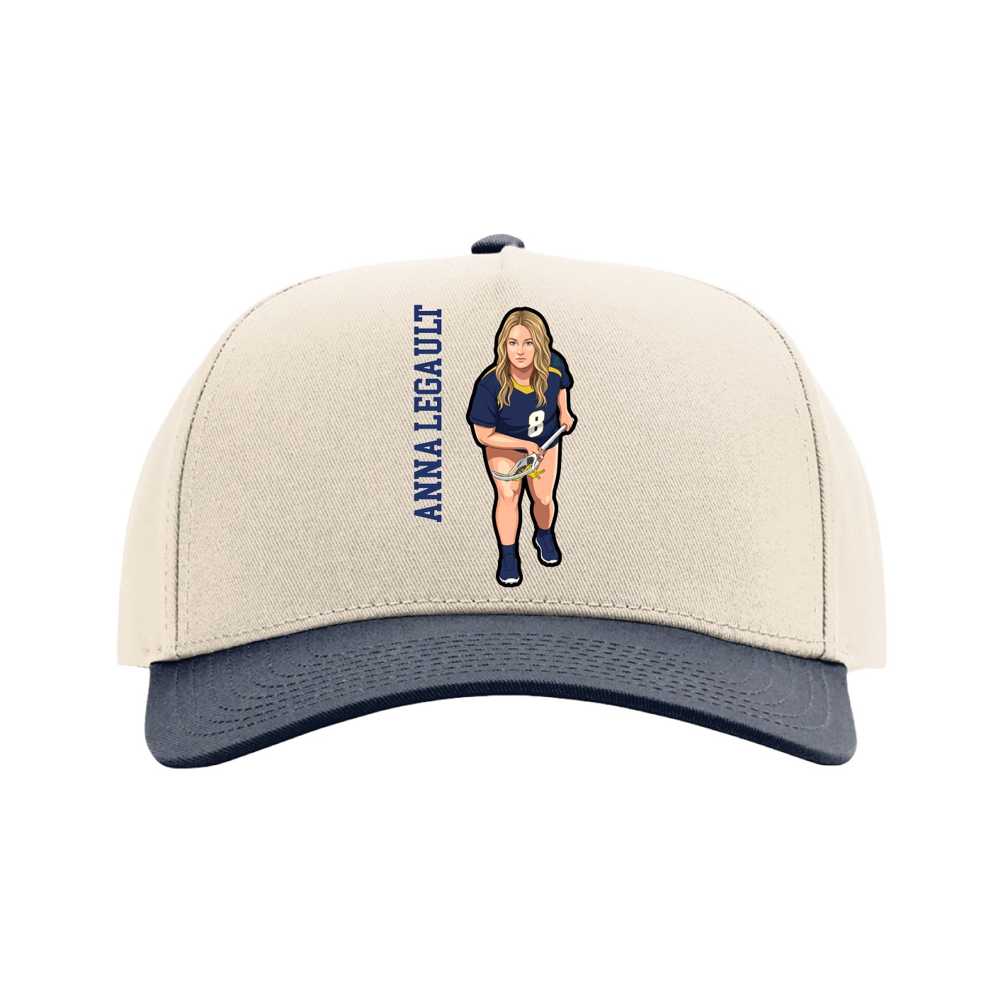 Full Fabric Five-Panel Champ Cap