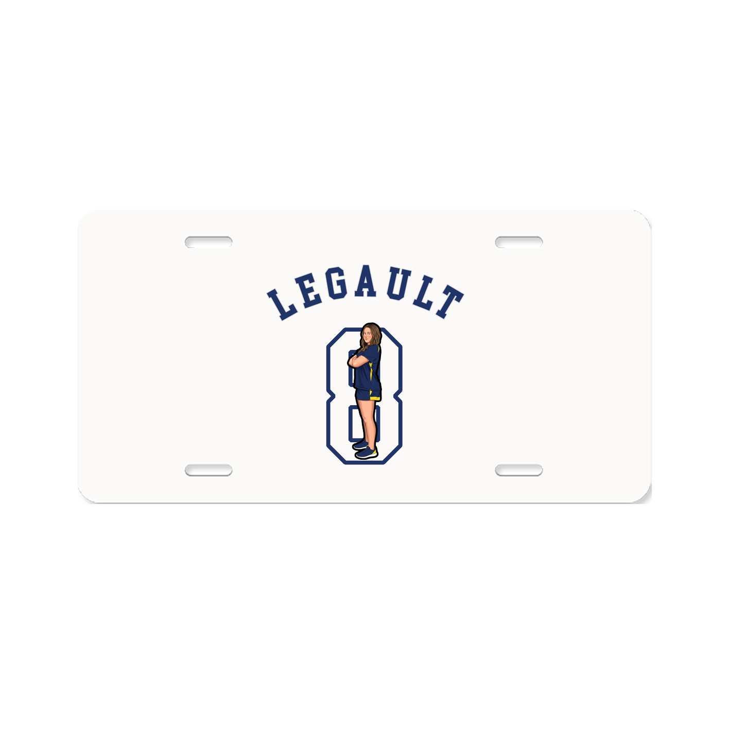 License Plate — Shirsey Arch in Classic