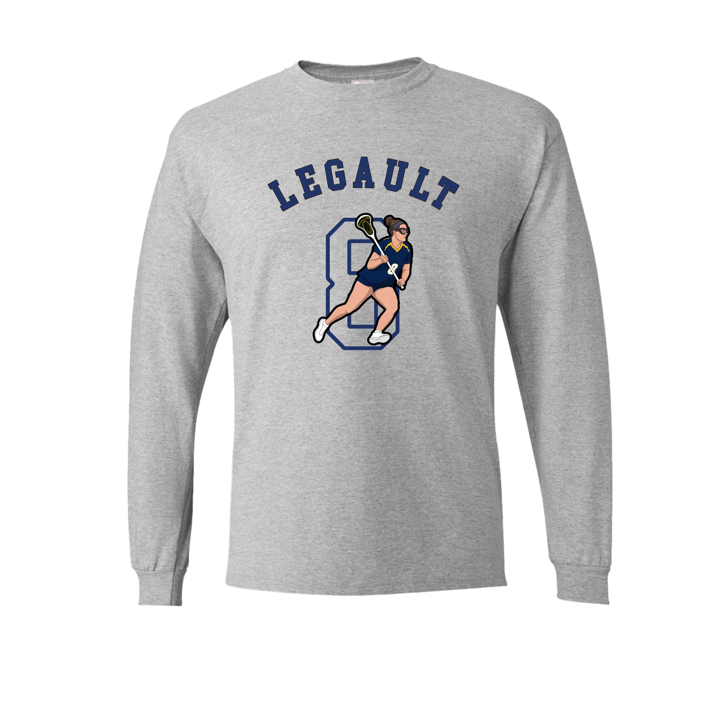 Long Sleeve Tee — Shirsey Arch in Grey