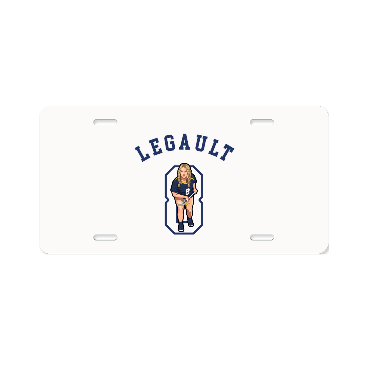 License Plate — Shirsey Arch in Classic