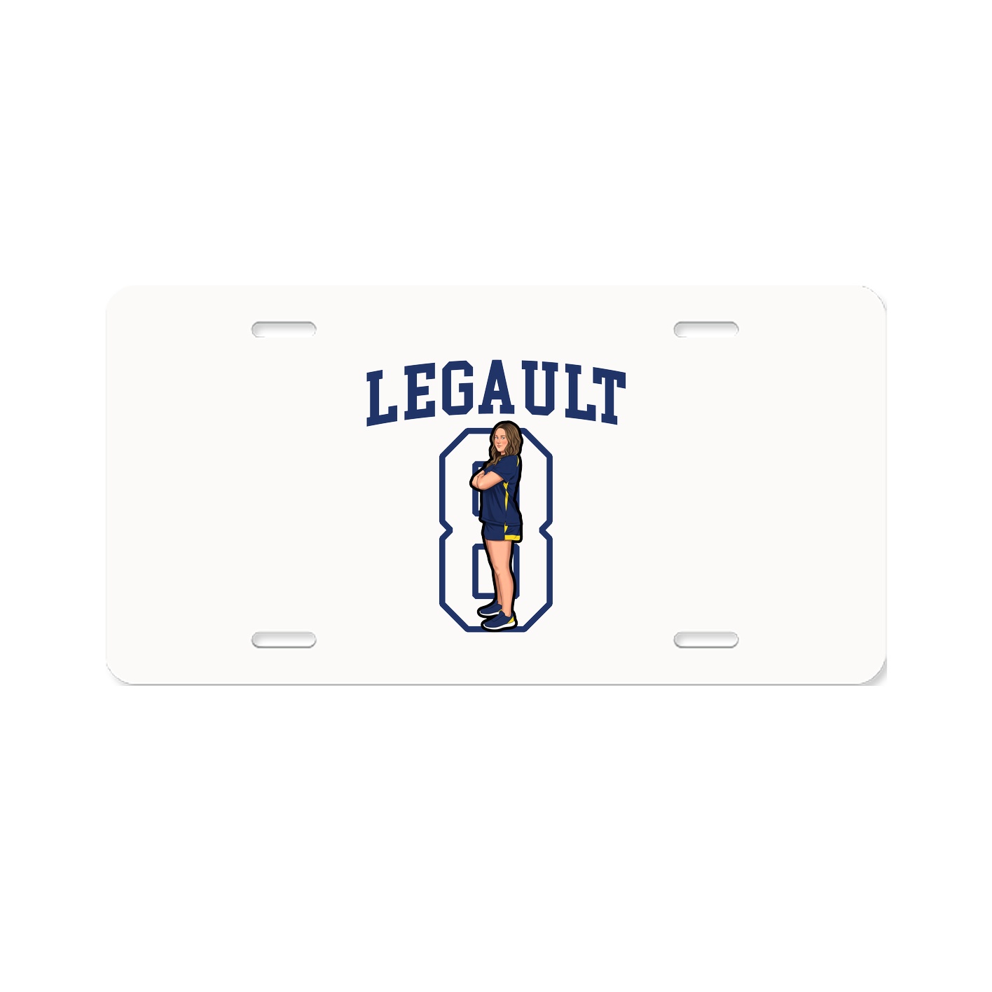 License Plate — Shirsey in Classic