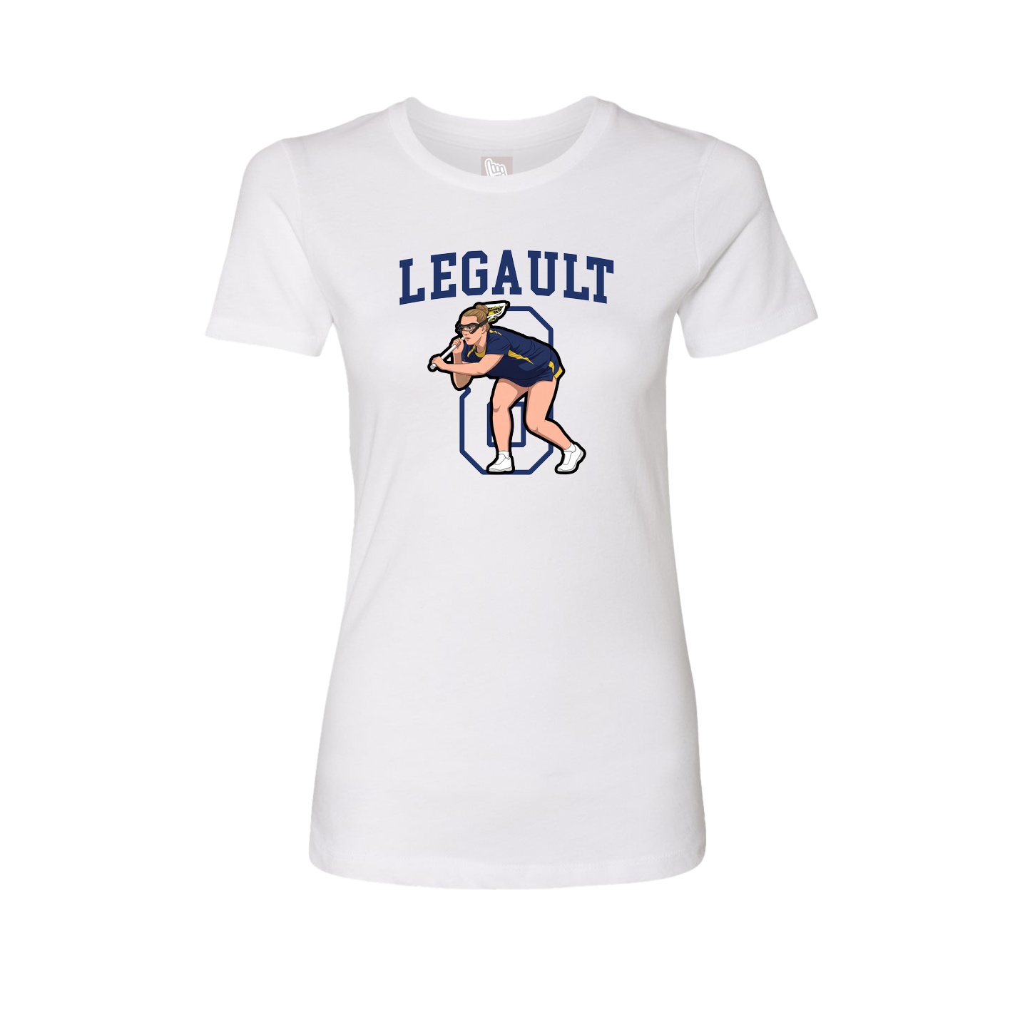 Fitted Women's Tee — Shirsey in White