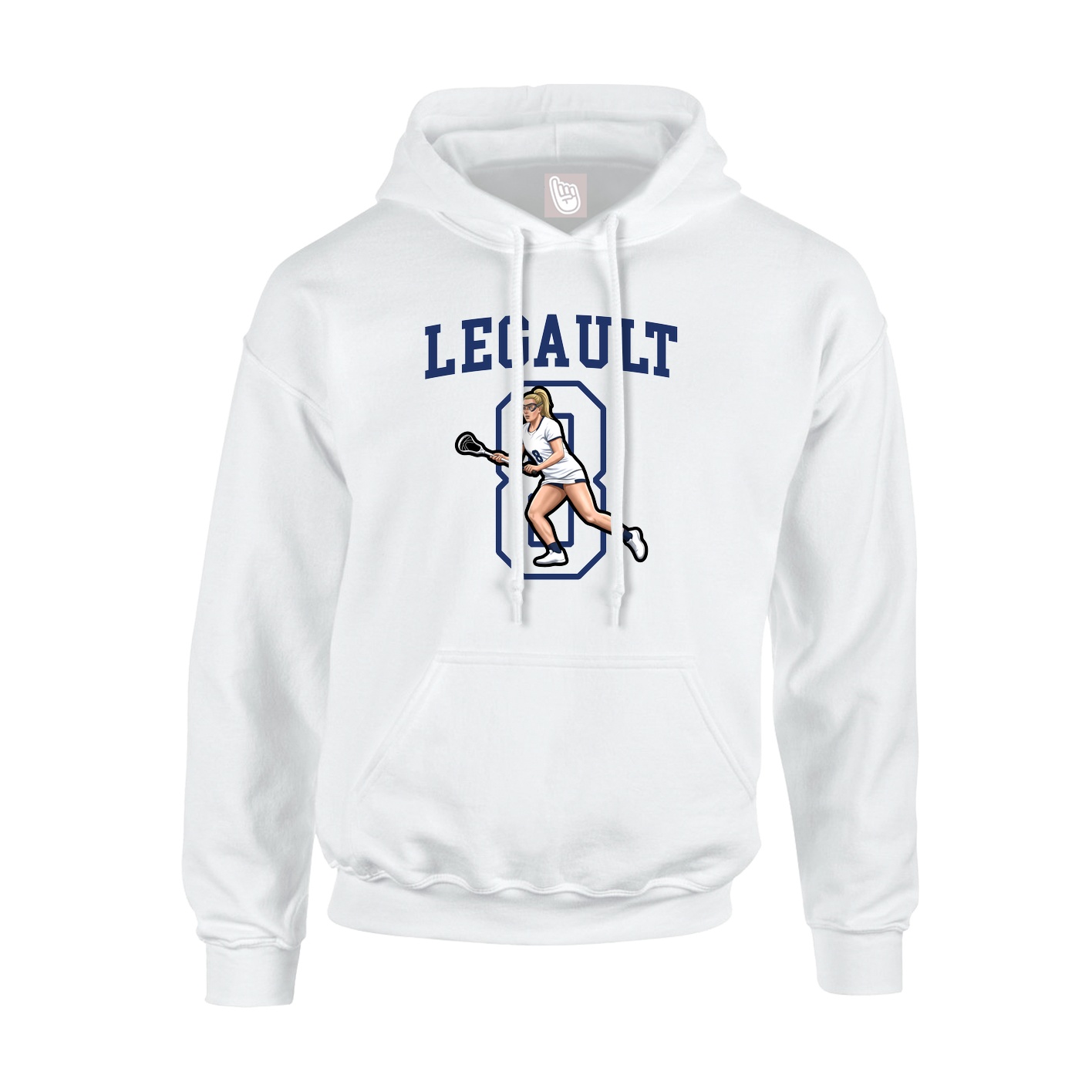 Youth Hoodie — Shirsey in White