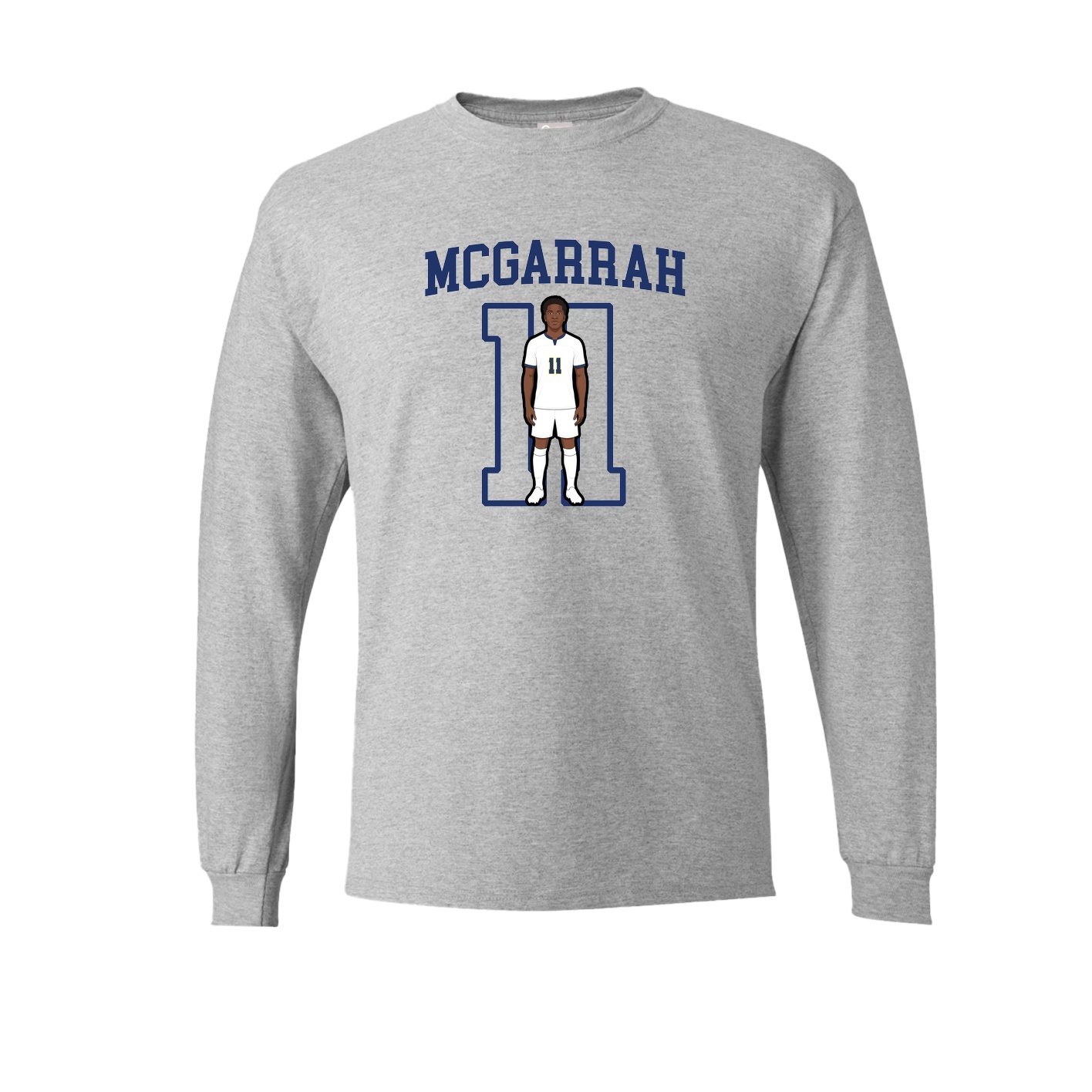 Long Sleeve Tee — Shirsey in Grey