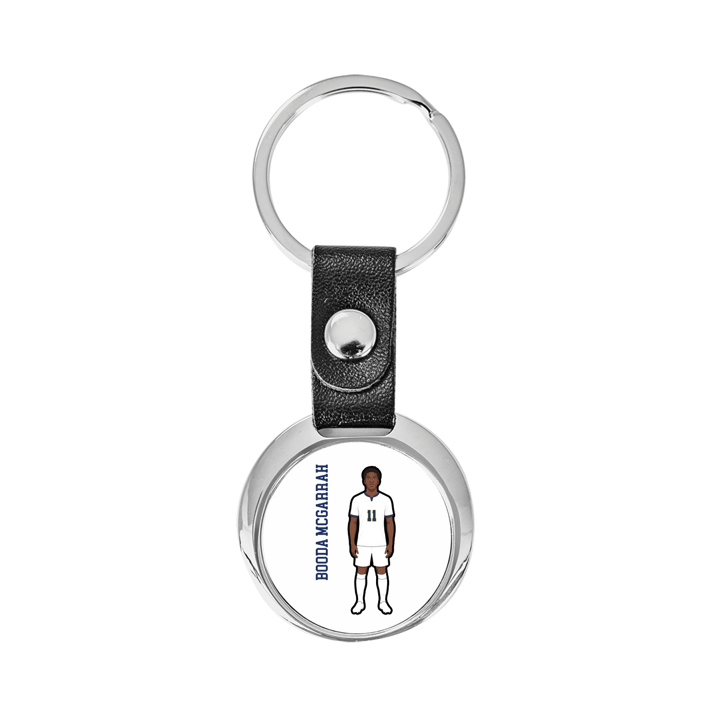 Key Chain — Name Vertical in Classic