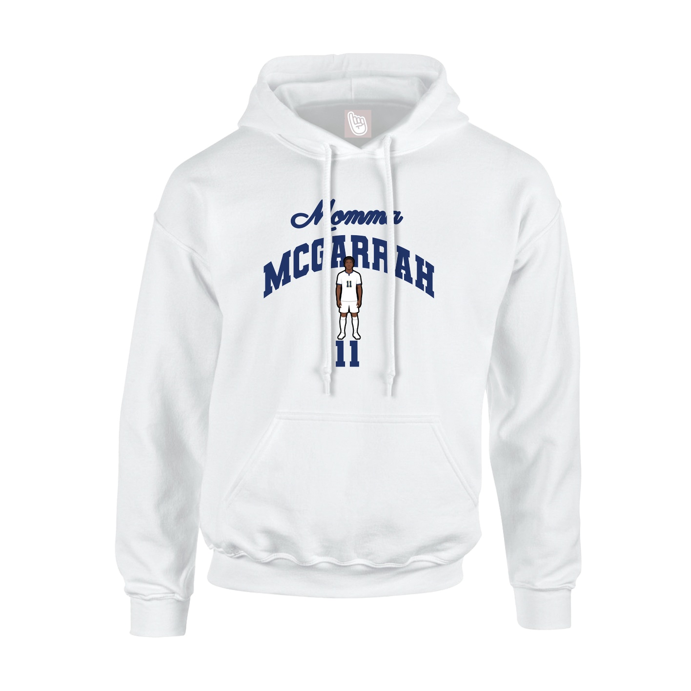 Hoodie — Mothers Day Arch in White
