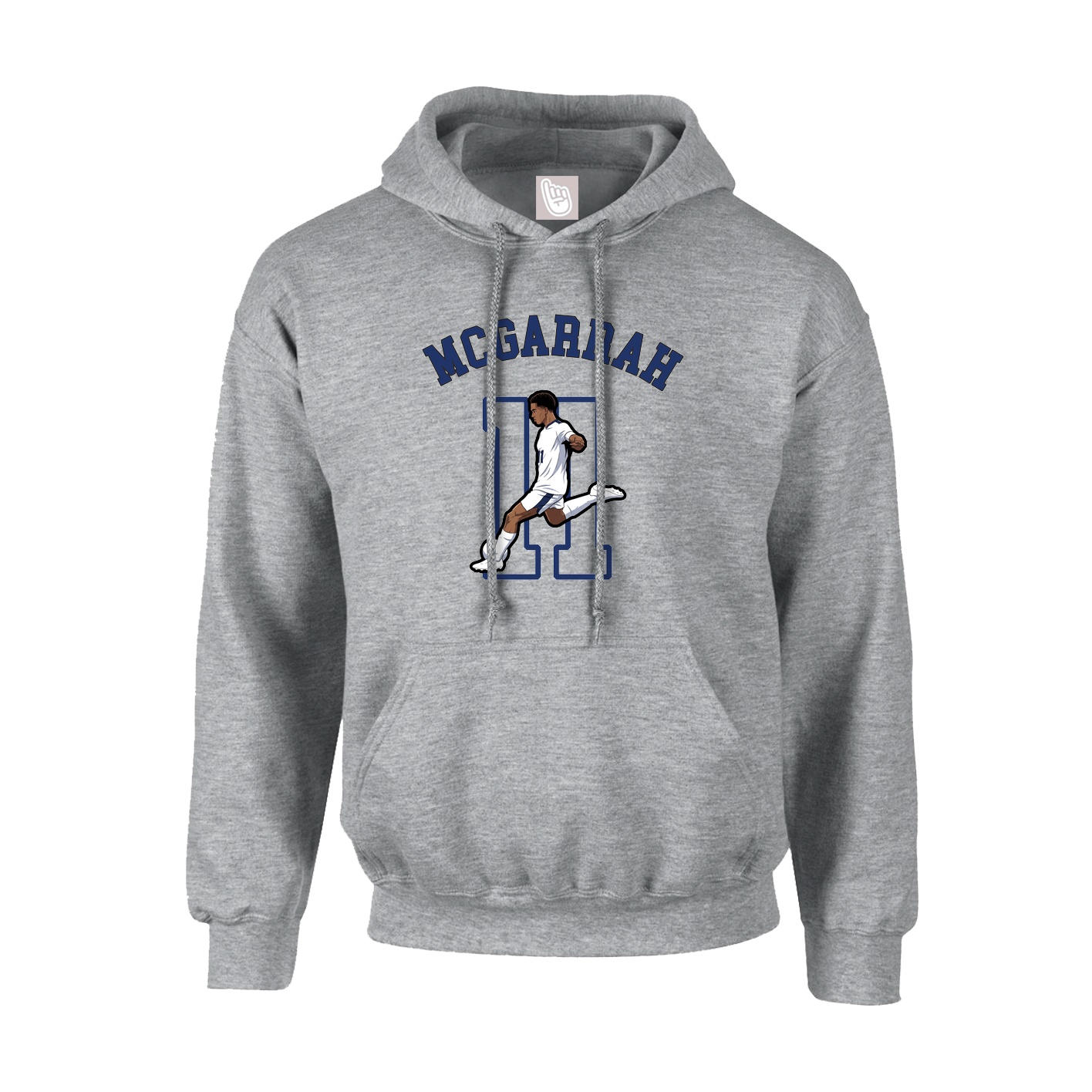 Youth Hoodie — Shirsey Arch in Grey