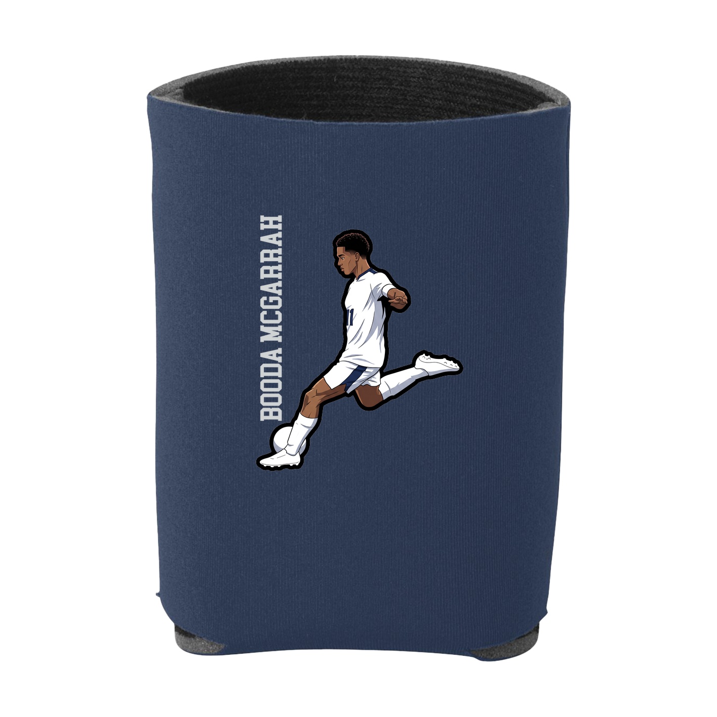 Can Holder — Name Vertical in Navy