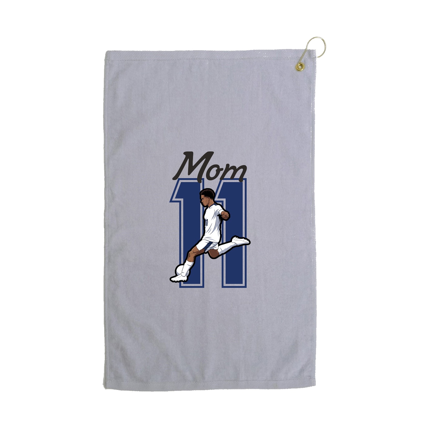 Golf Towel — Mothers Day Shirsey in Grey