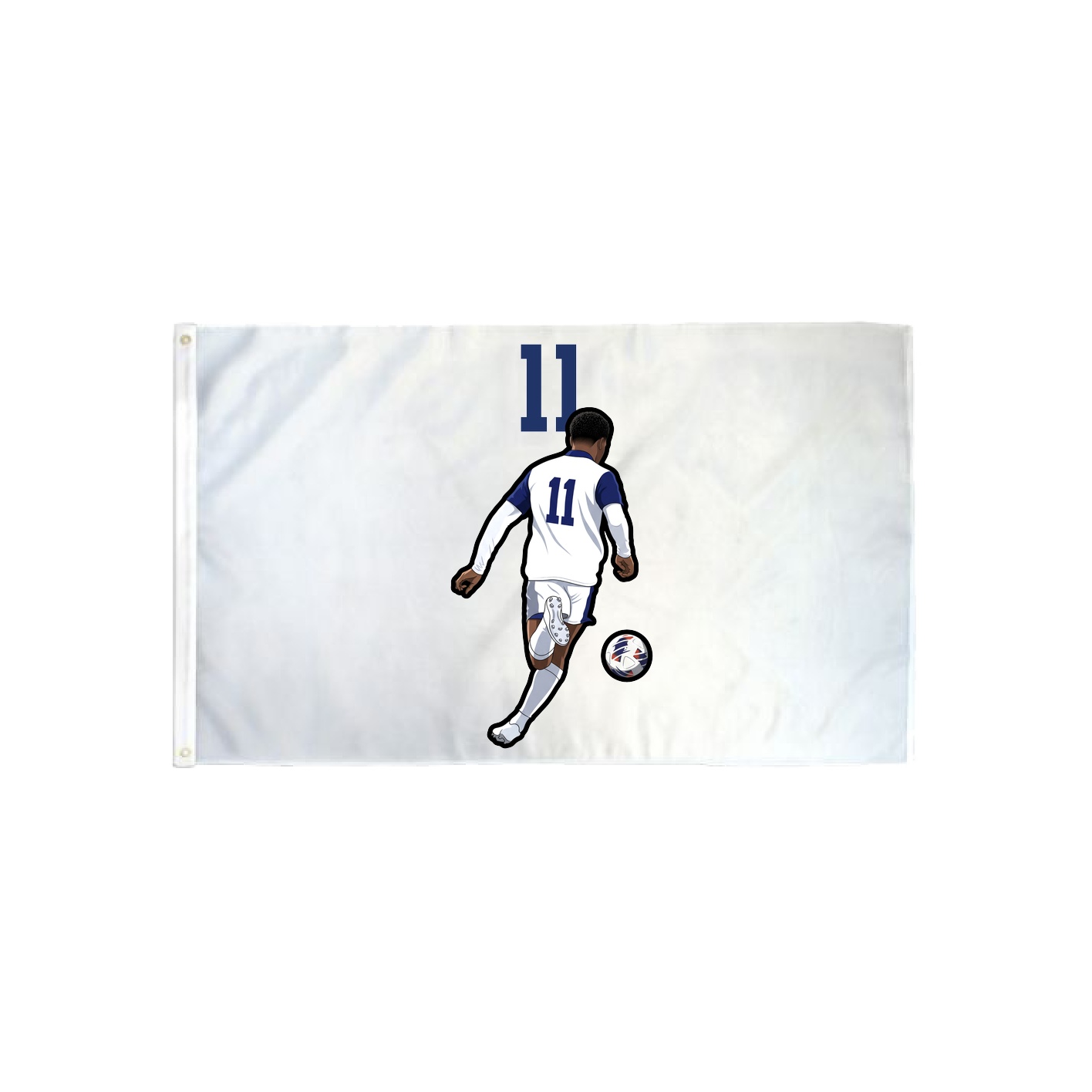 3x5 Flag — Number Top in Classic