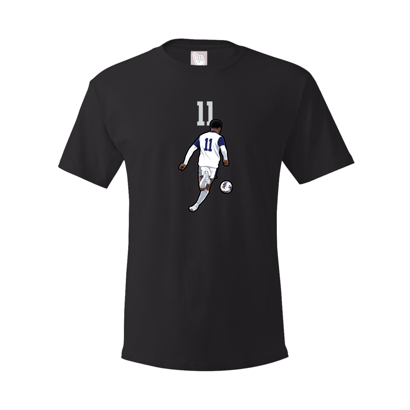 Tee — Number Top in Black