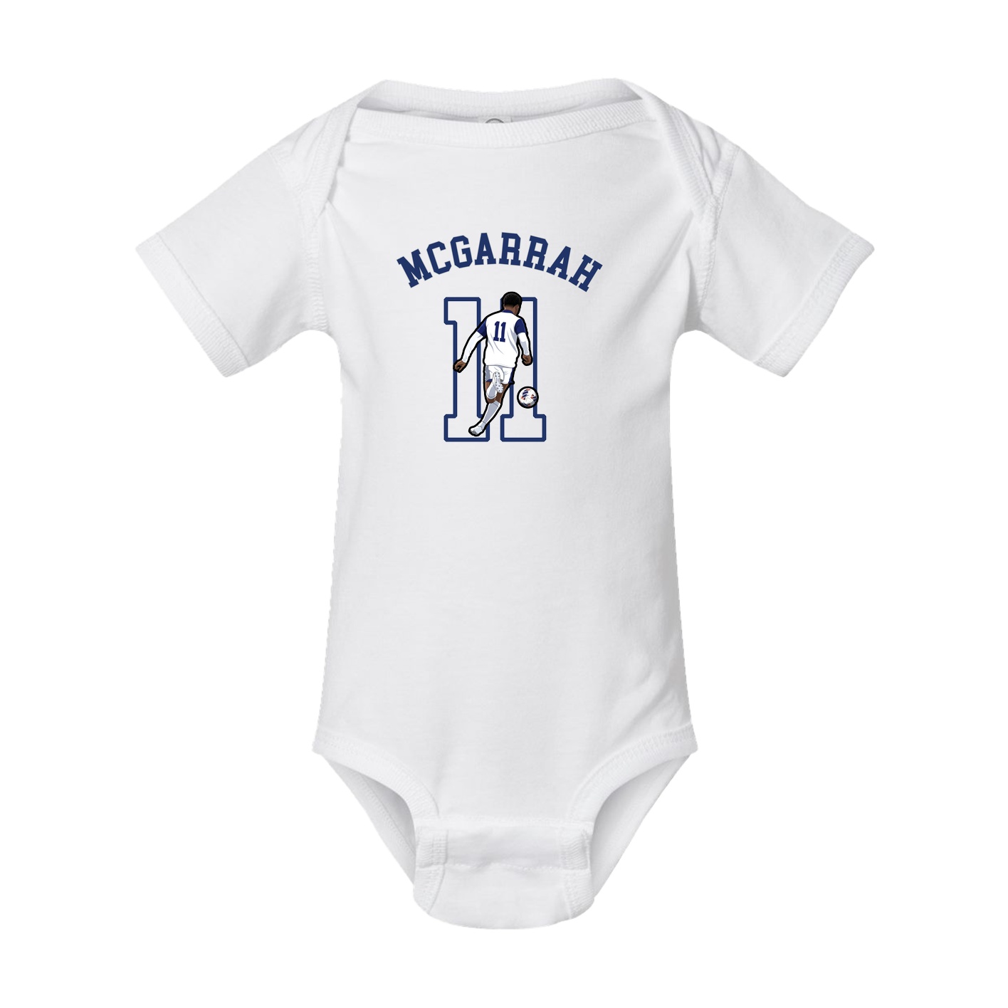 Baby Onesie — Shirsey Arch in White