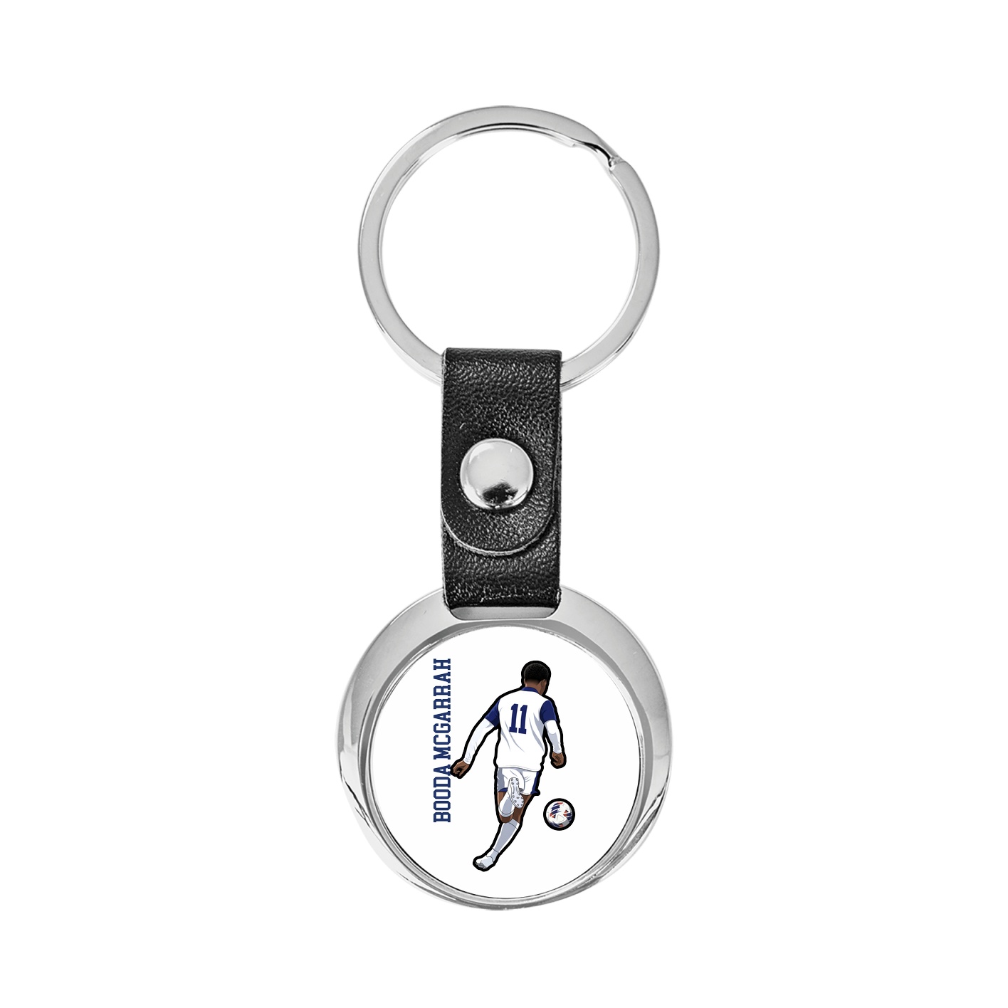 Key Chain — Name Vertical in Classic