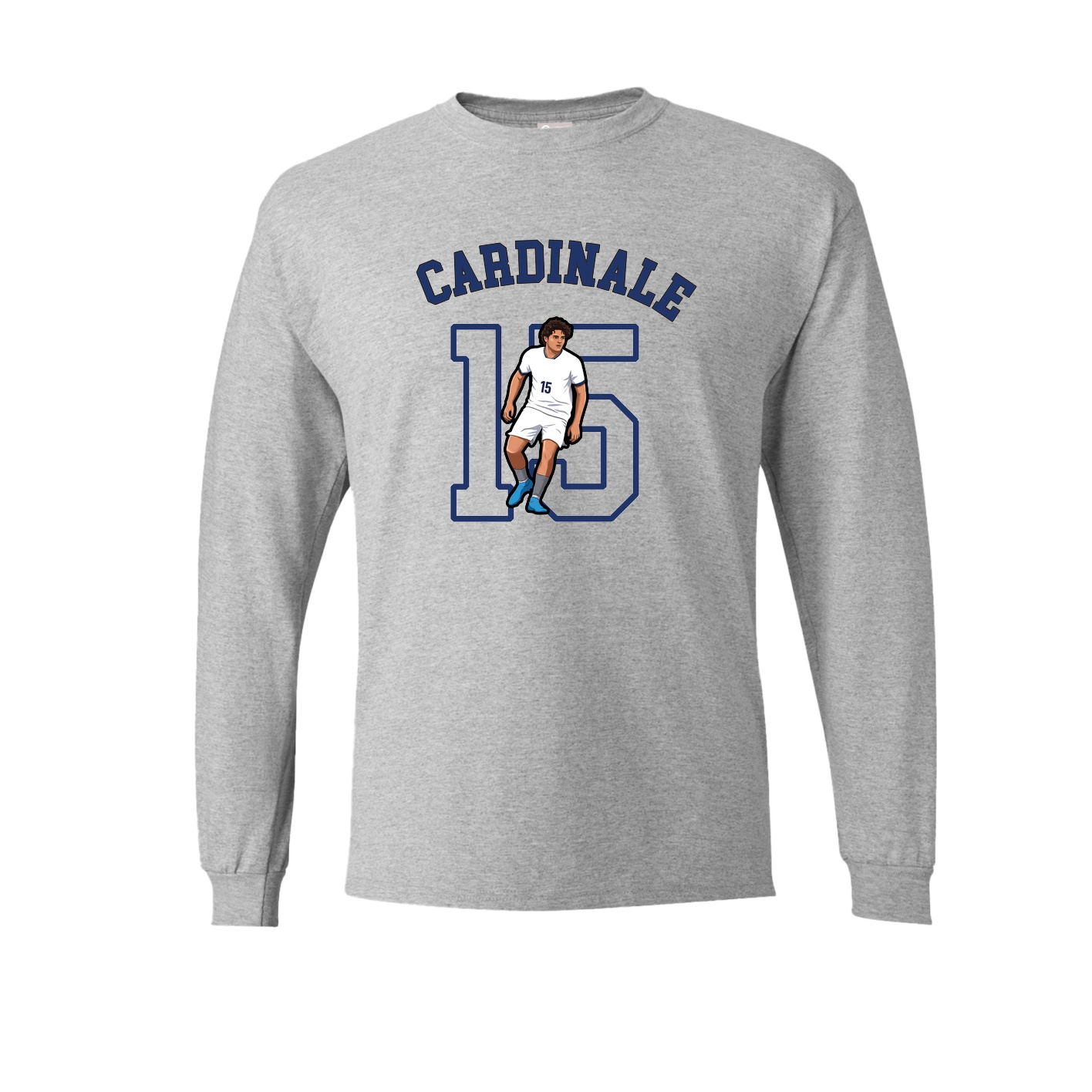 Long Sleeve Tee — Shirsey Arch in Grey