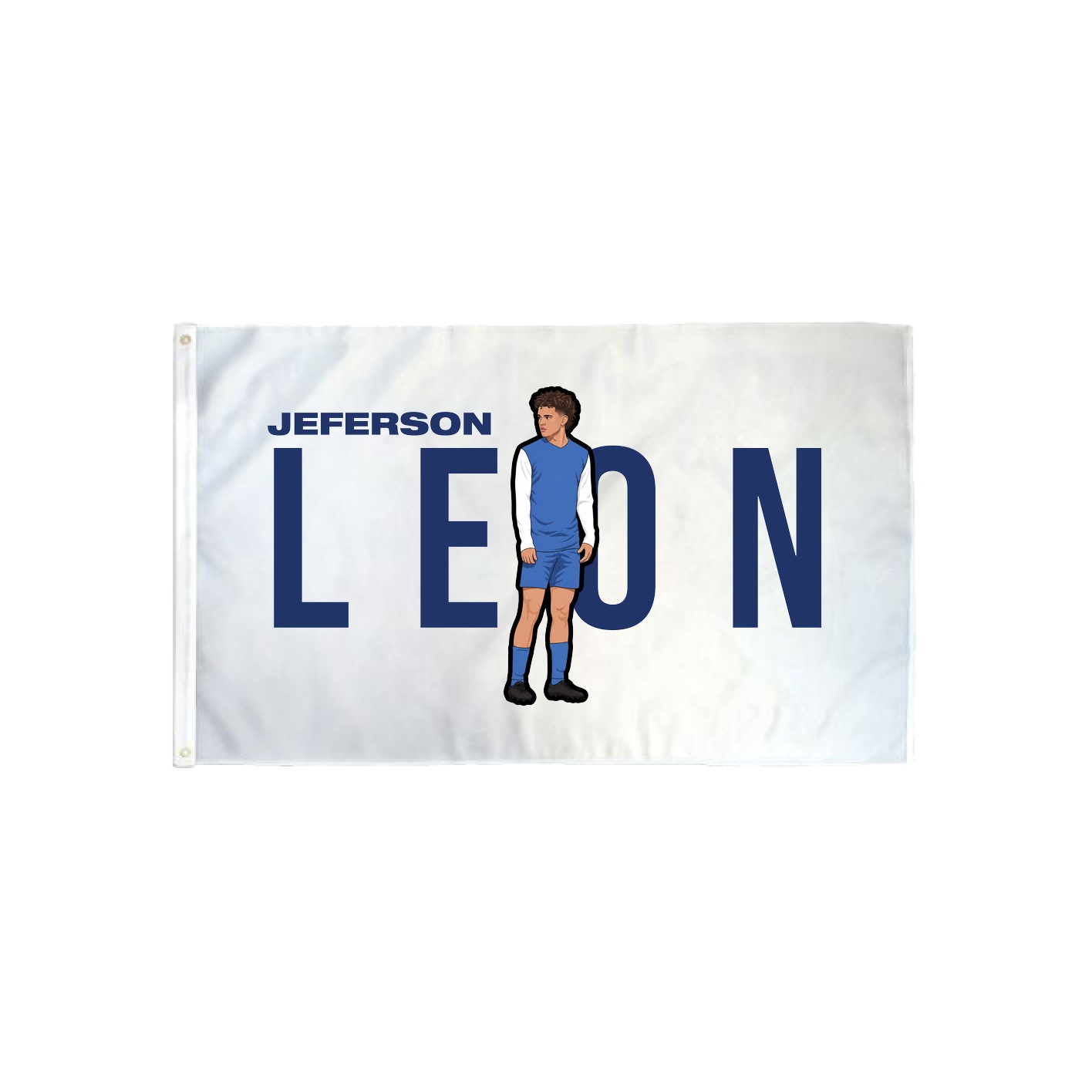 3x5 Flag — Player Name in Classic