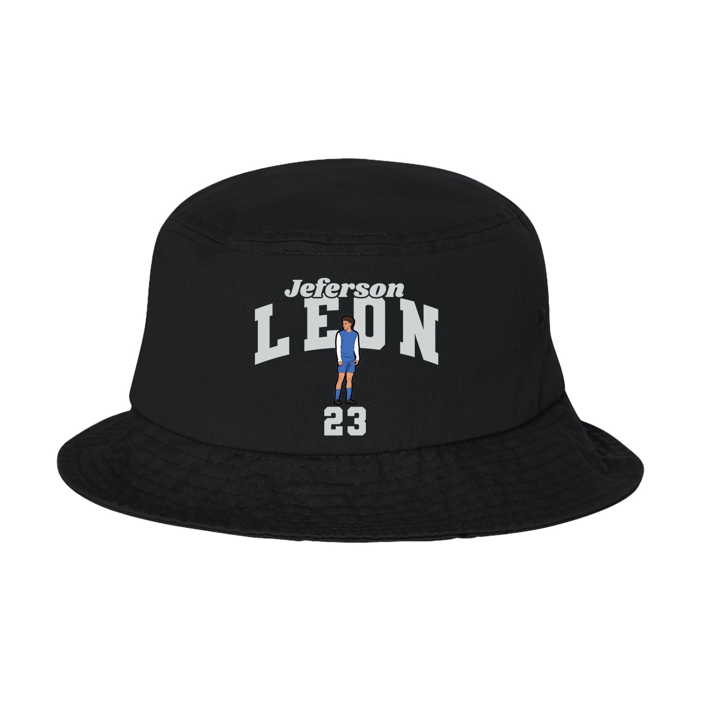 Bucket Cap — Signature Arch in Black