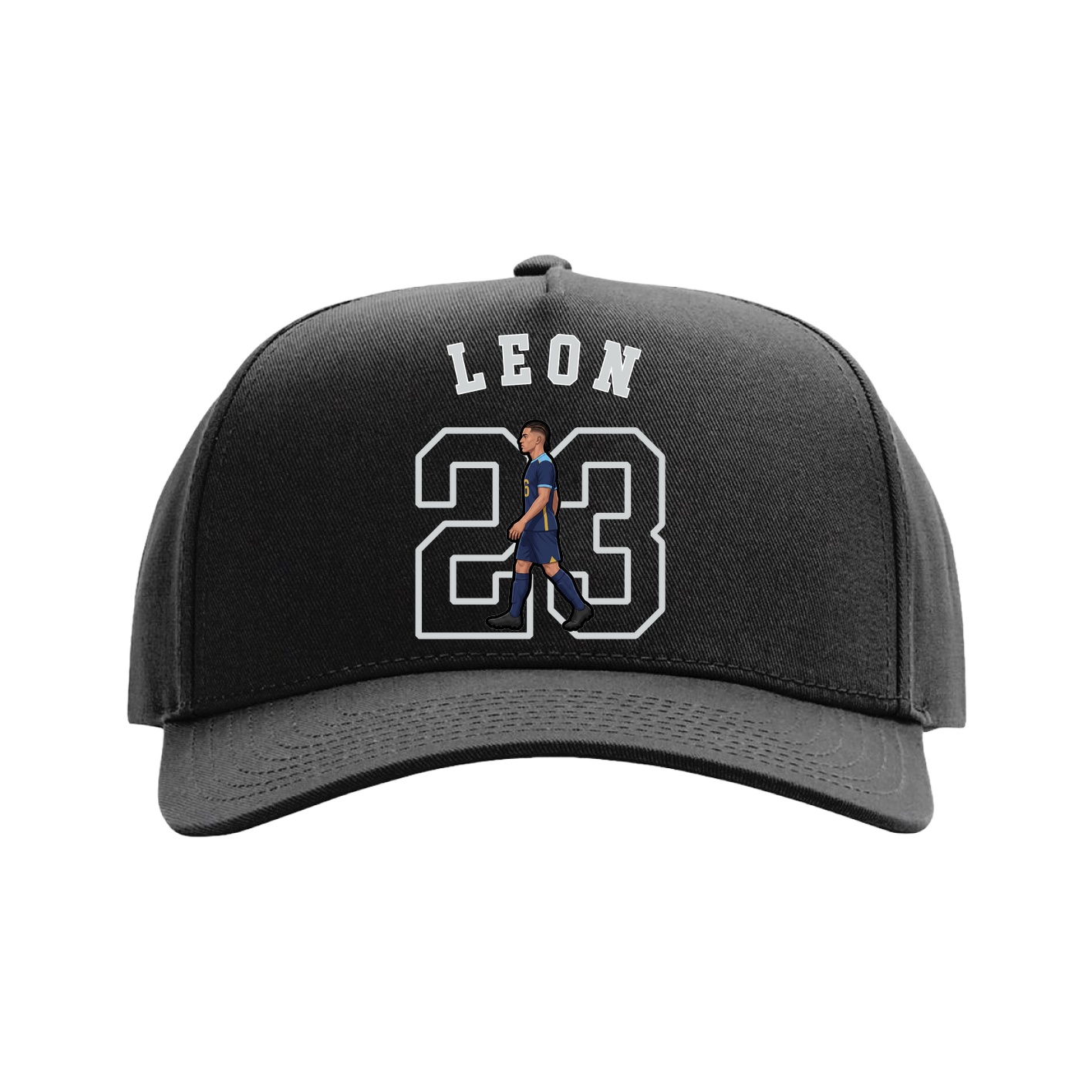 Full Fabric Five-Panel Champ Cap