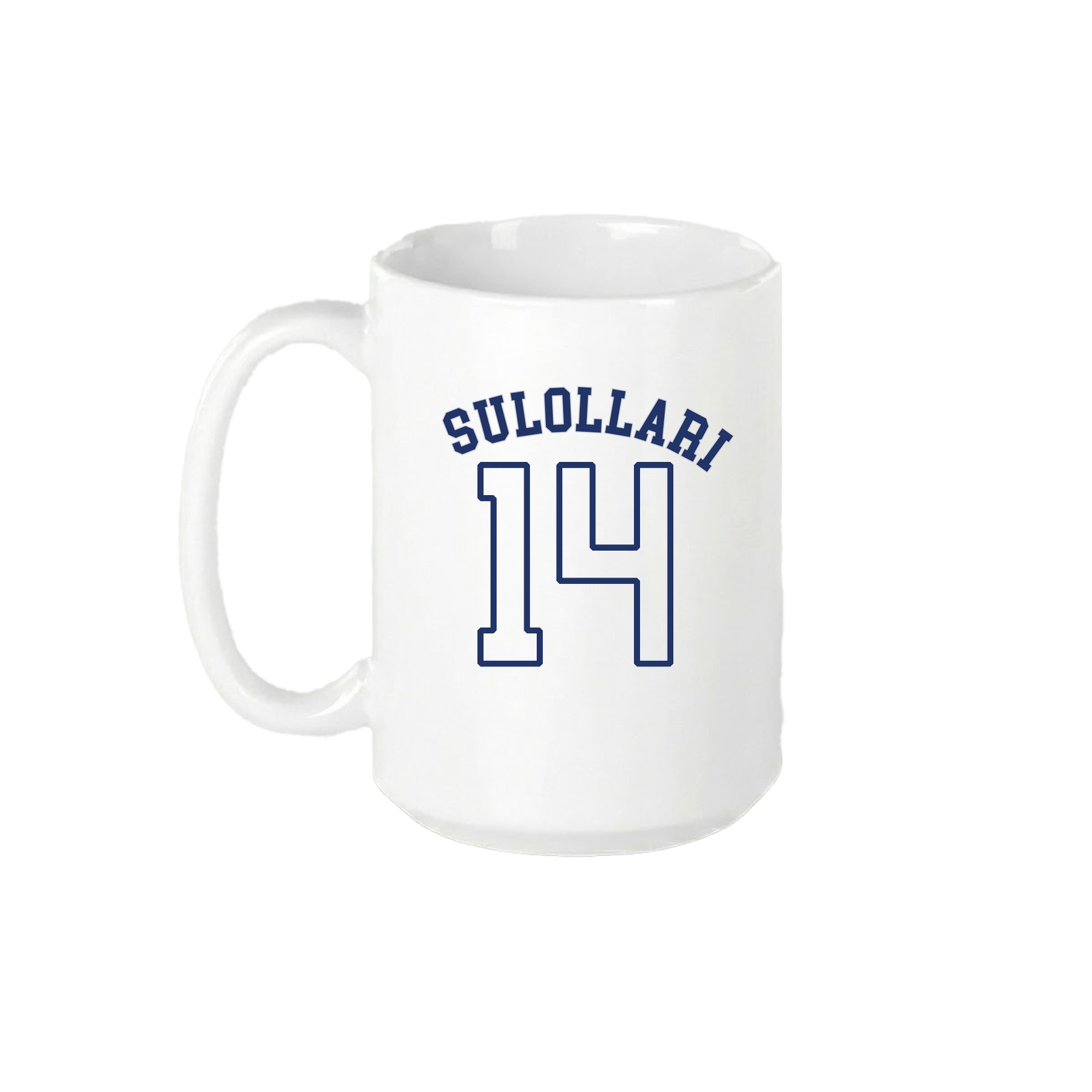 15oz Coffee Mug — Shirsey Arch in White
