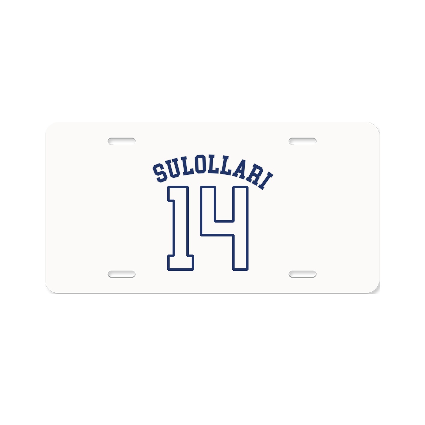 License Plate — Shirsey Arch in Classic