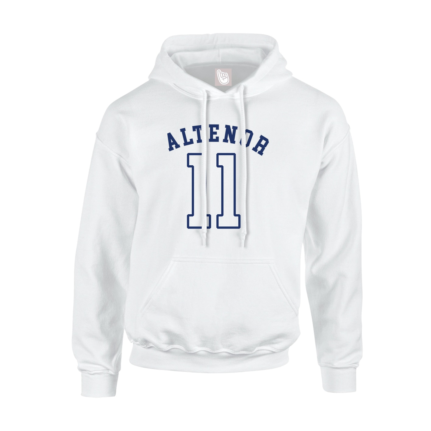 Hoodie — Shirsey Arch in White