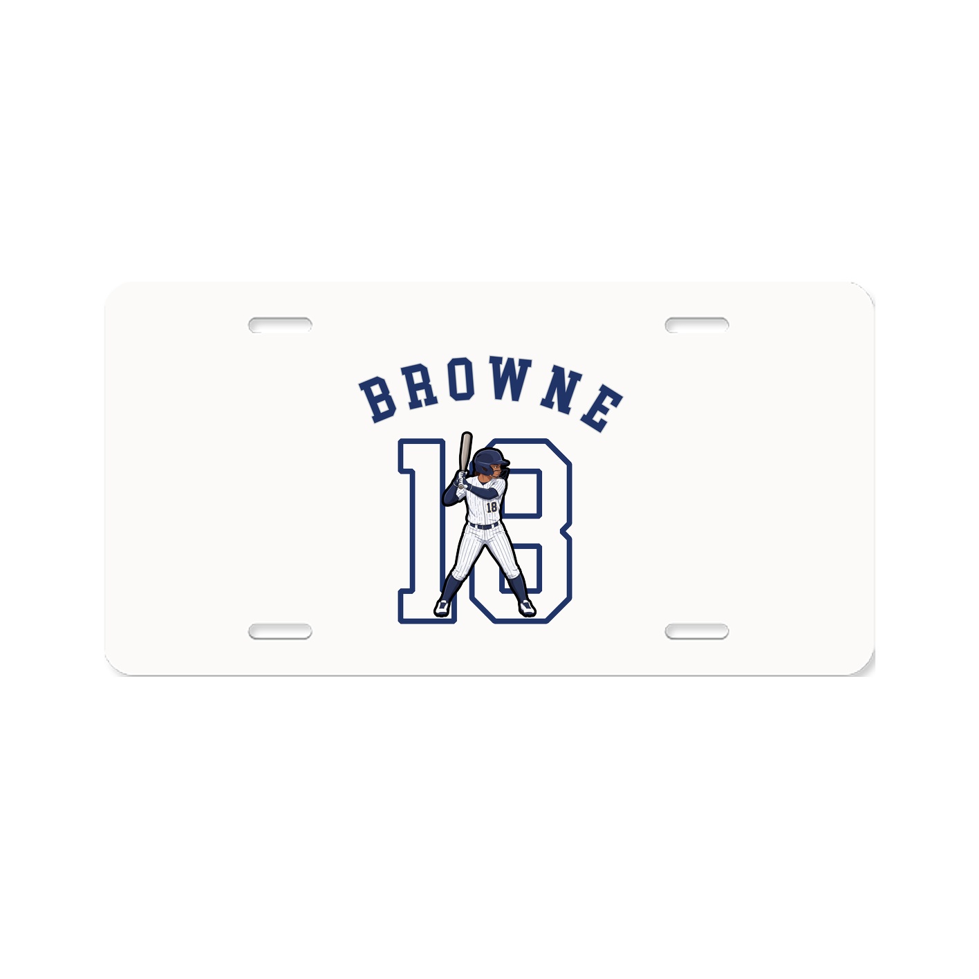 License Plate — Shirsey Arch in Classic