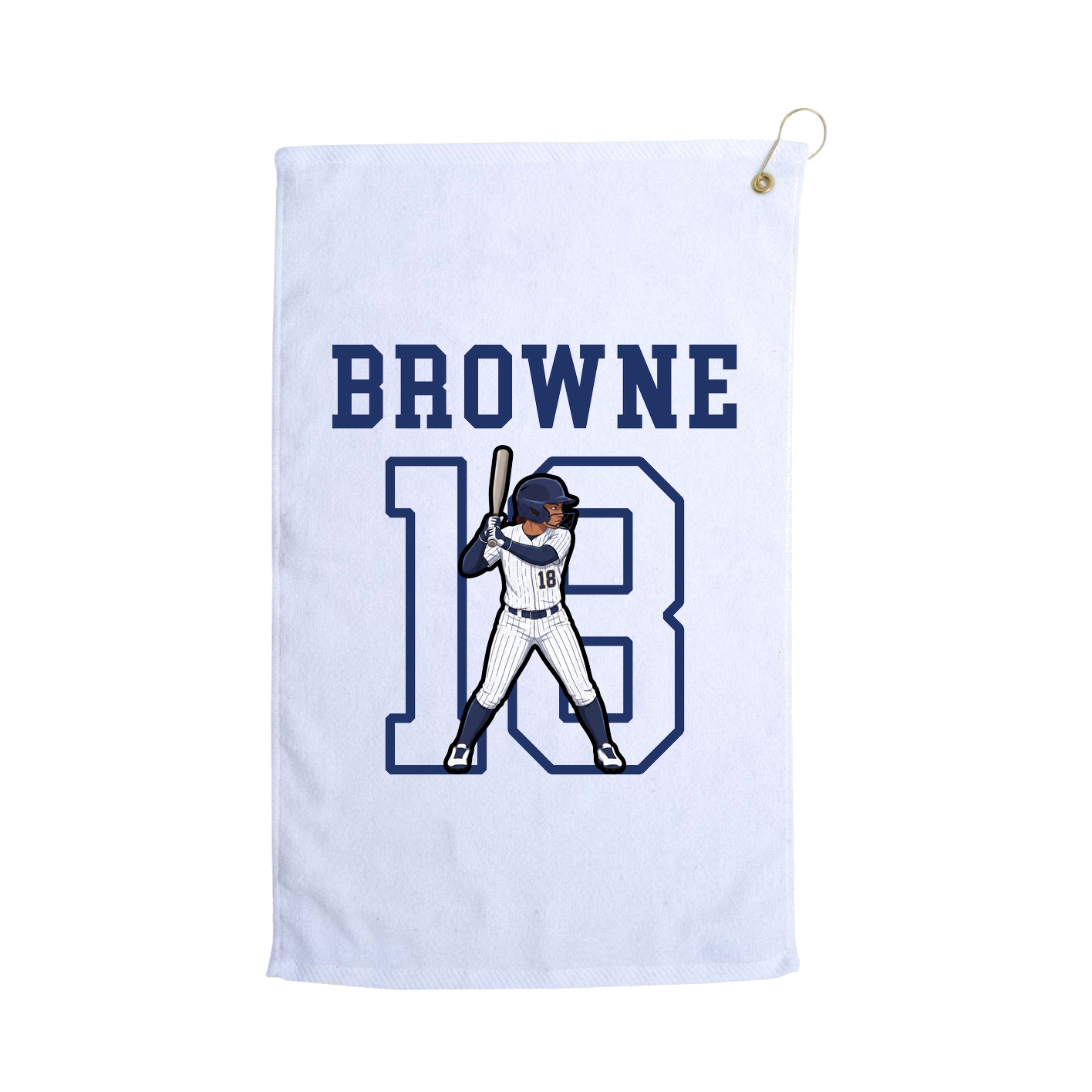 Golf Towel — Shirsey in White
