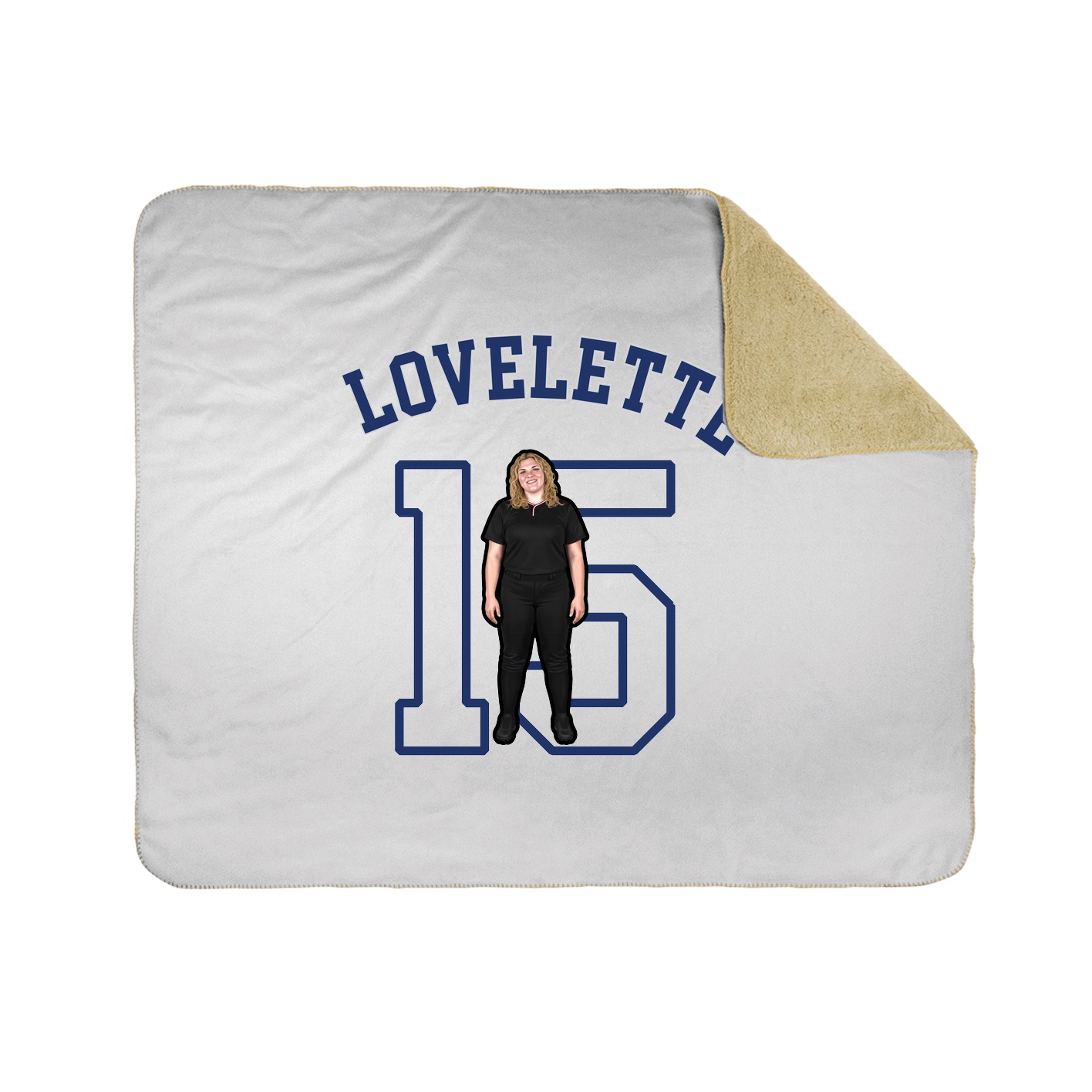 Throw Blanket — Shirsey Arch in White