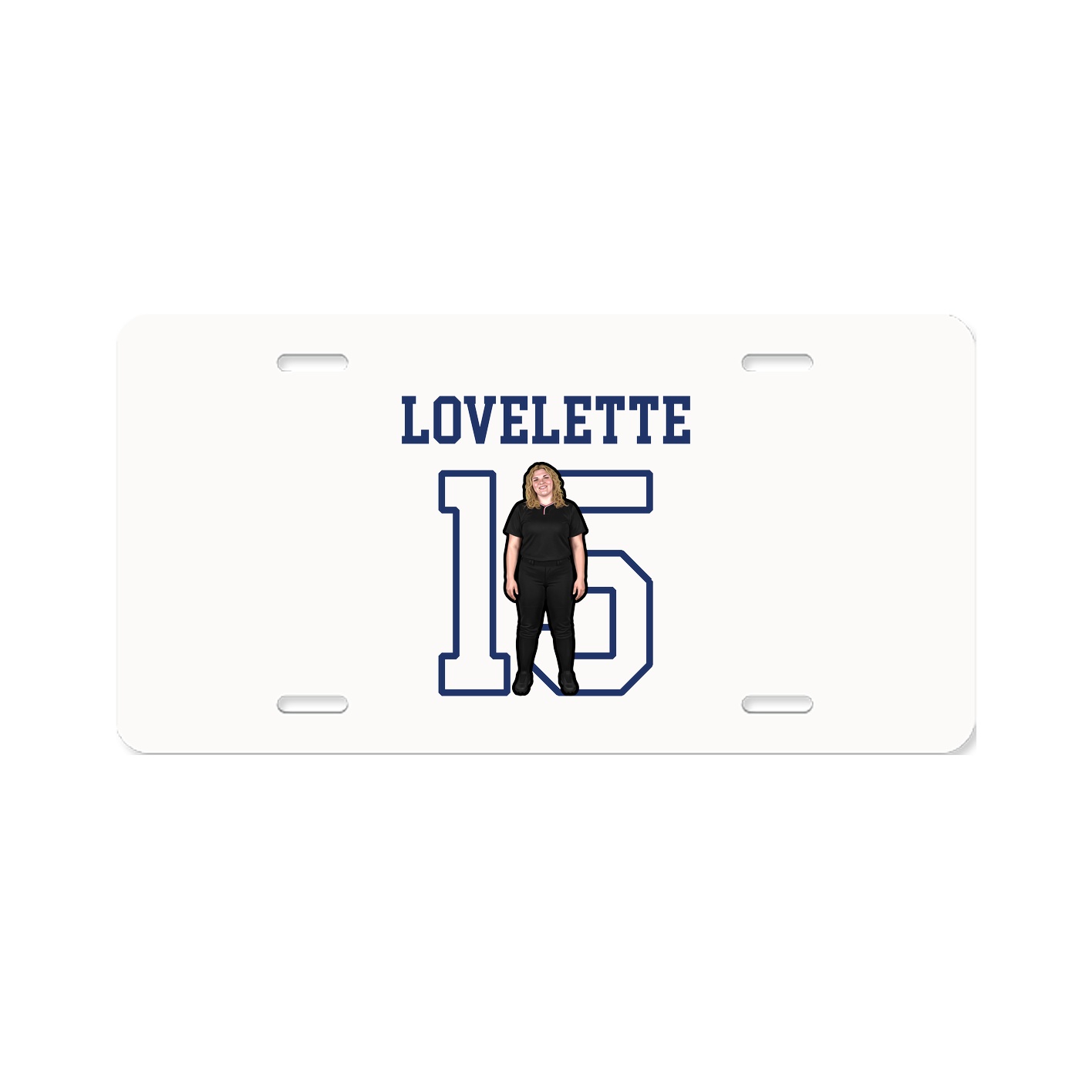 License Plate — Shirsey in Classic