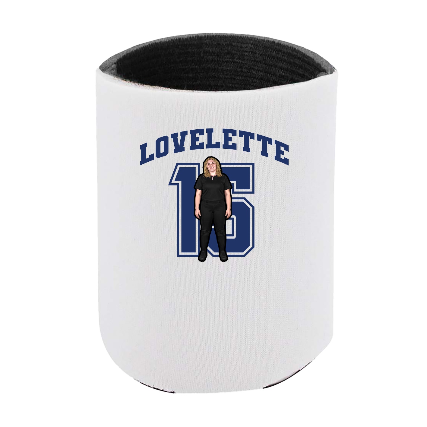 Can Holder — Number in White