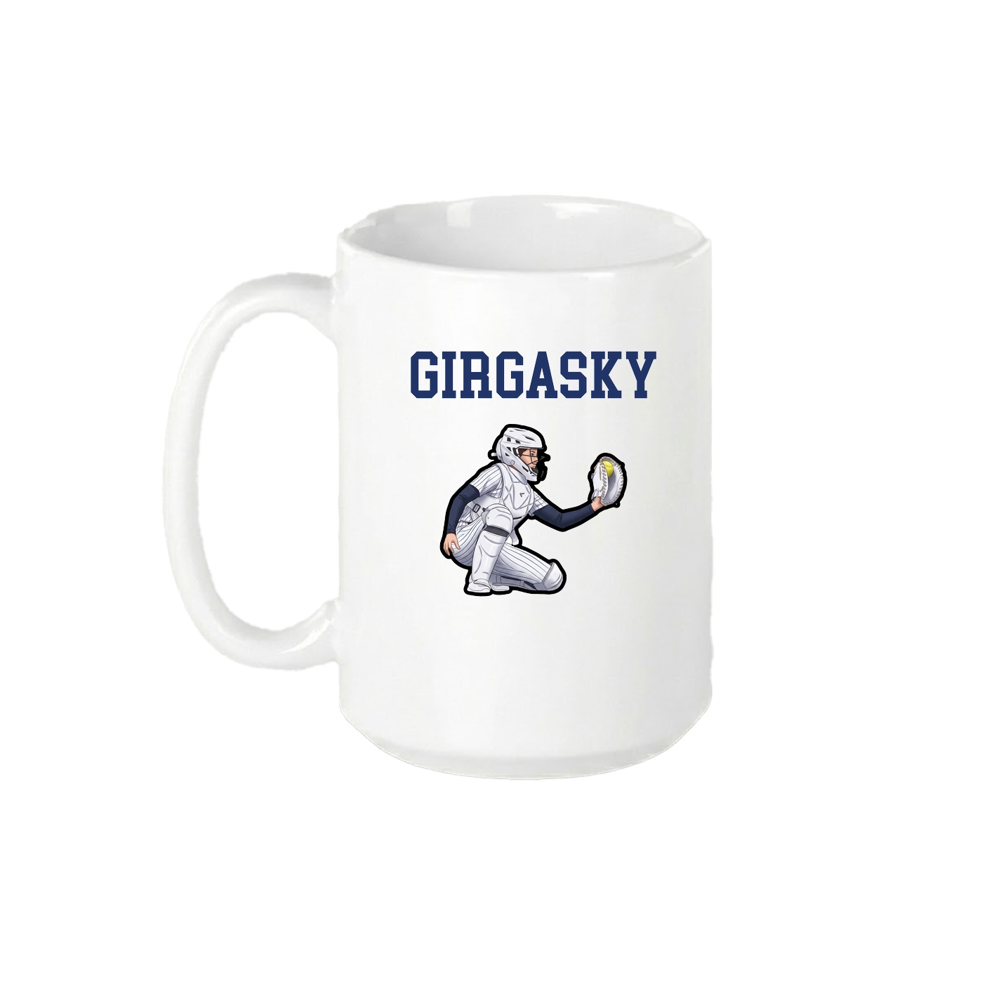 15oz Coffee Mug — Shirsey in White