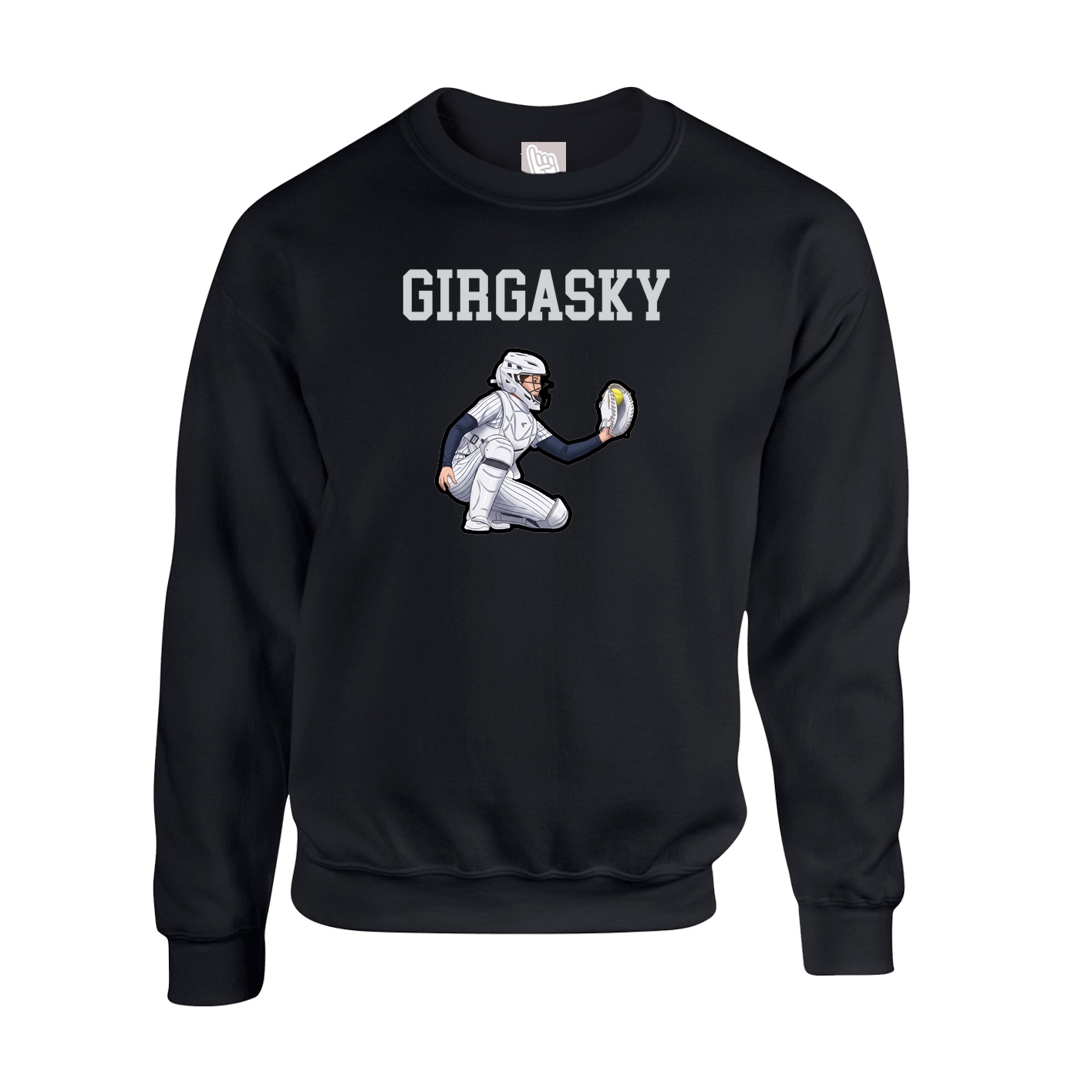 Fleece Crew — Shirsey in Black