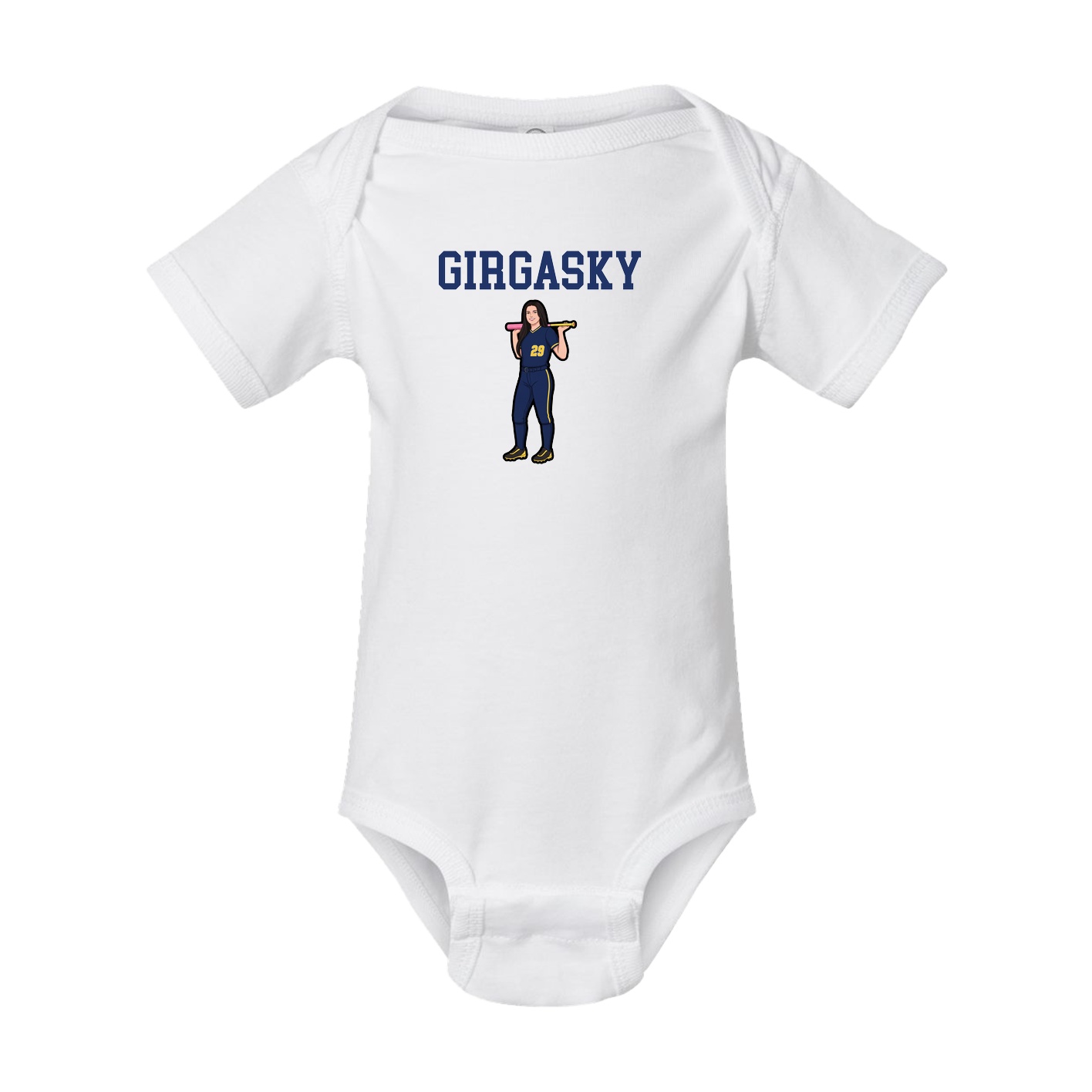 Baby Onesie — Shirsey in White