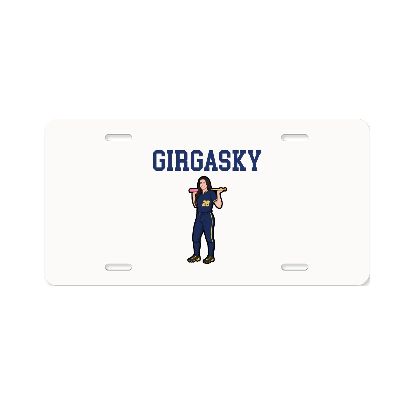 License Plate — Shirsey in Classic