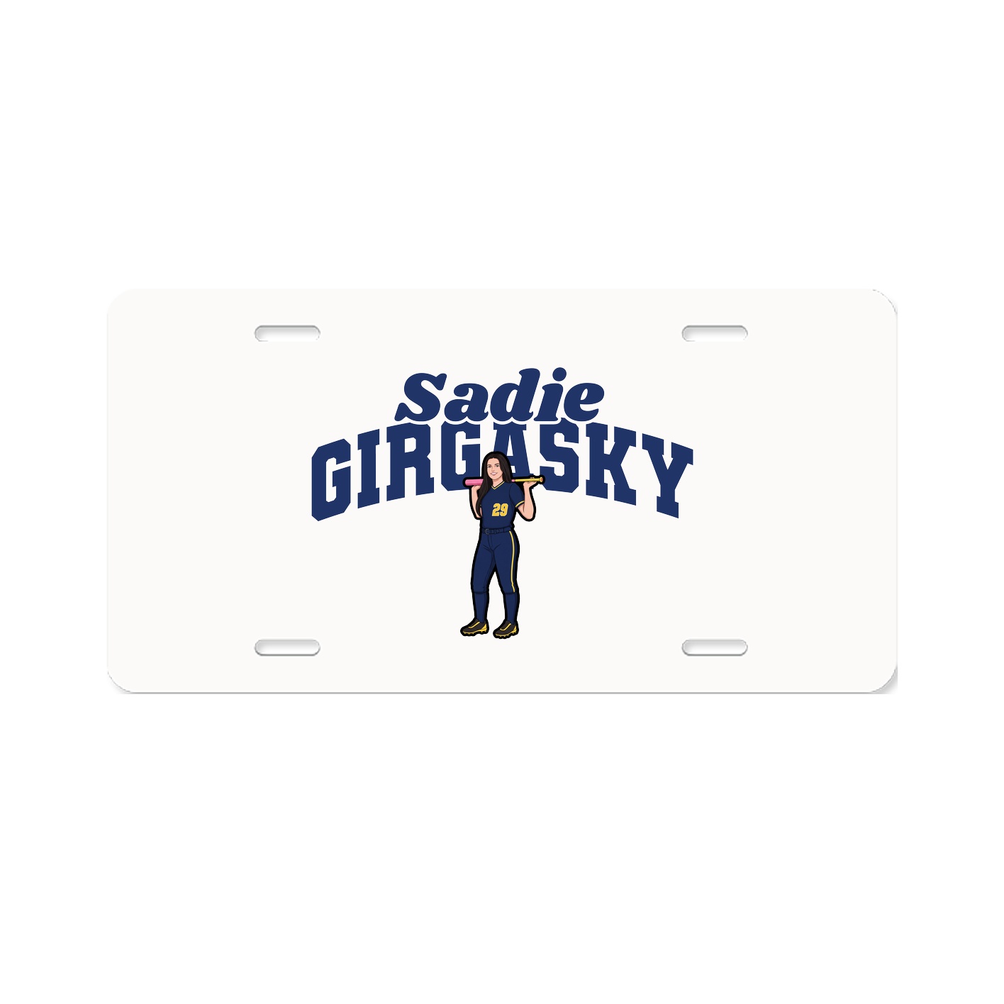 License Plate — Signature Arch in Classic