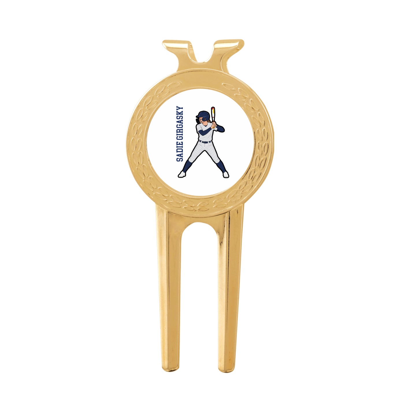 Divot Tool with Ball Marker — Name Vertical in Classic