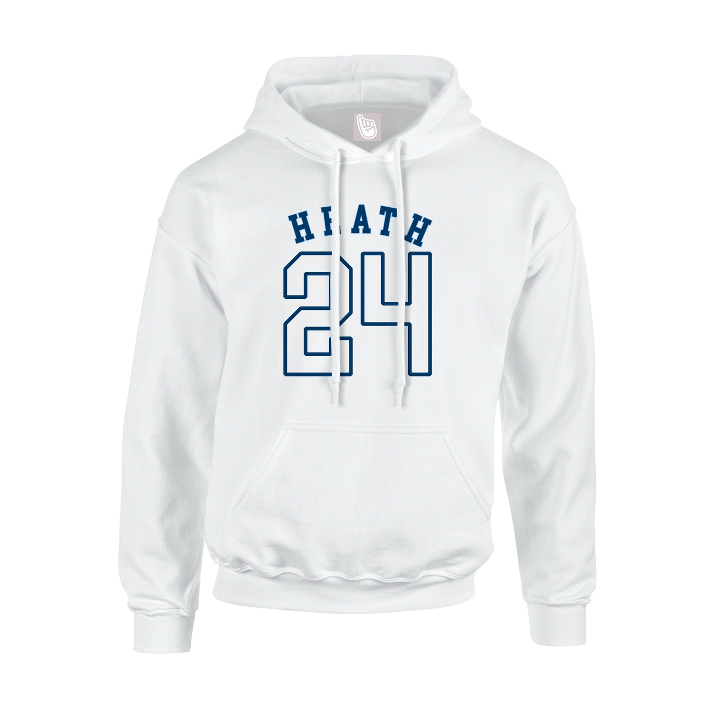 Hoodie — Shirsey Arch in White