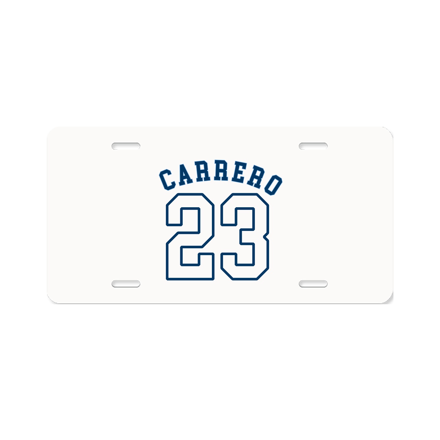License Plate — Shirsey Arch in Classic