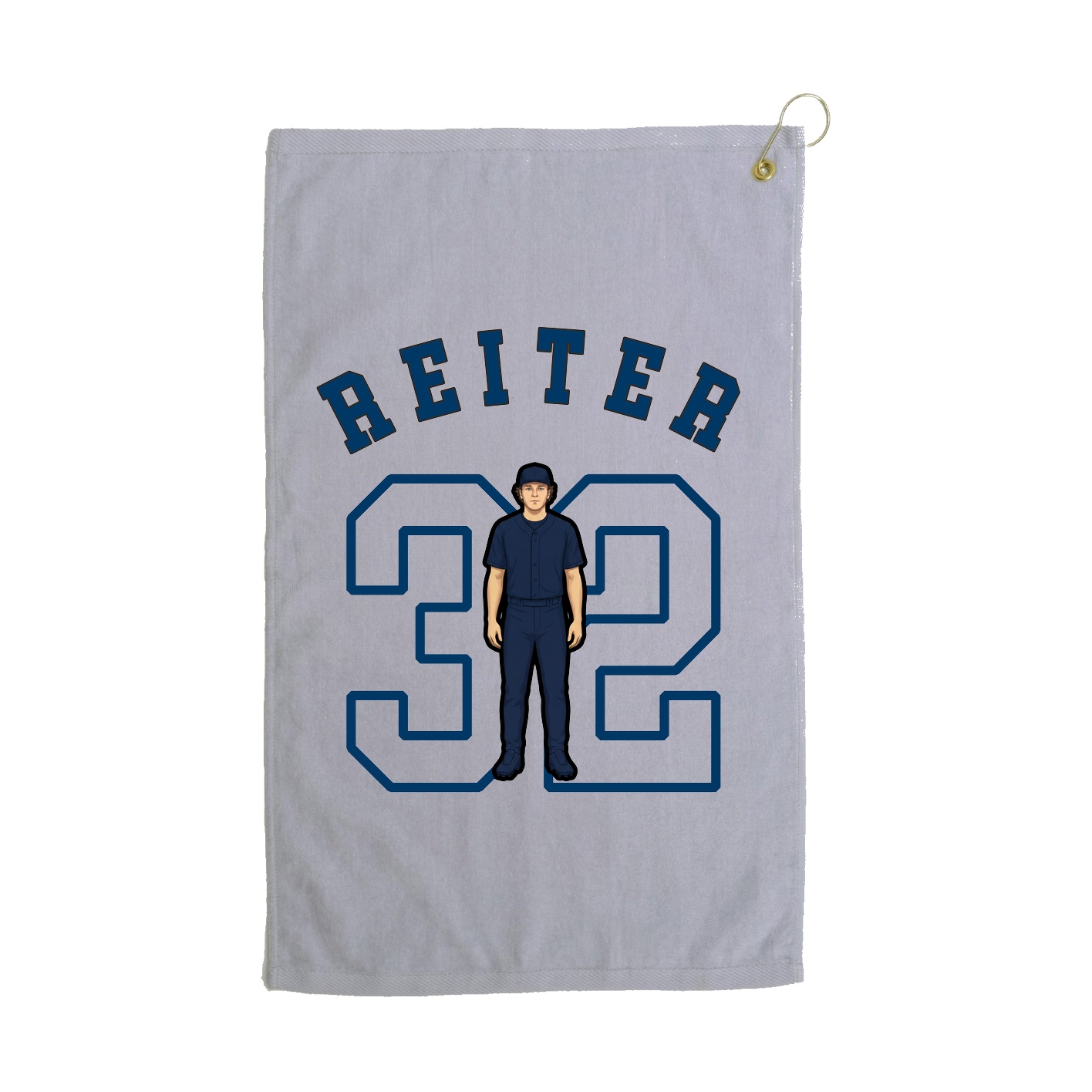 Golf Towel — Shirsey Arch in Grey