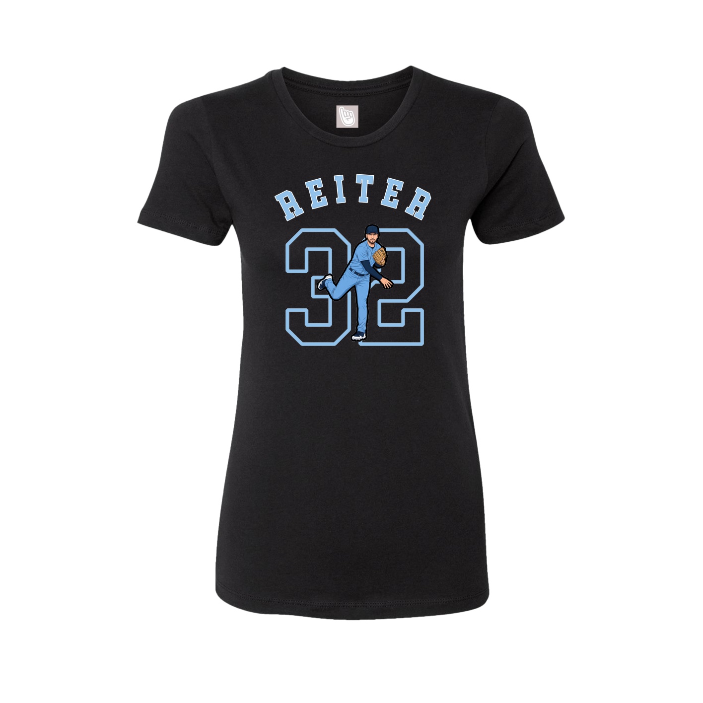 Womens Tee — Shirsey Arch in Black