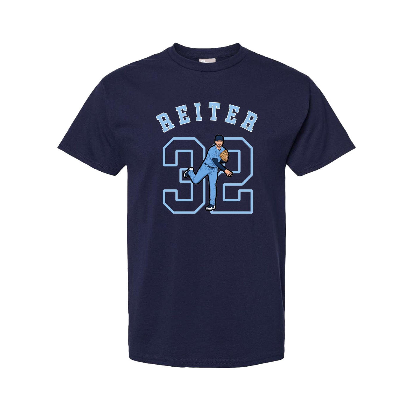 Youth Tee — Shirsey Arch in Navy