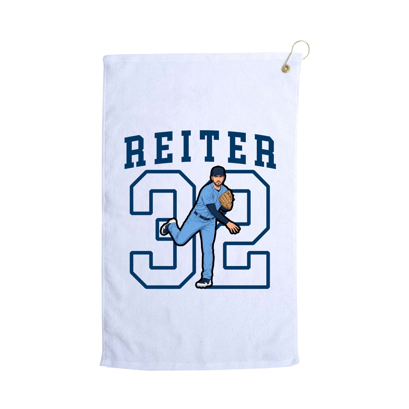 Golf Towel — Shirsey in White