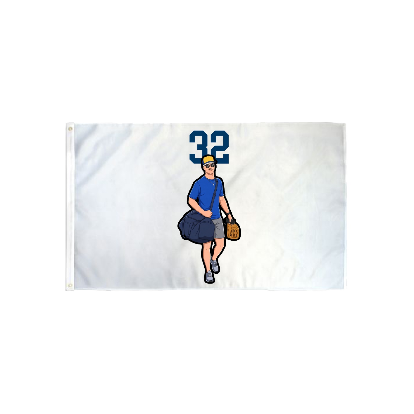 3x5 Flag — Number Top in Classic
