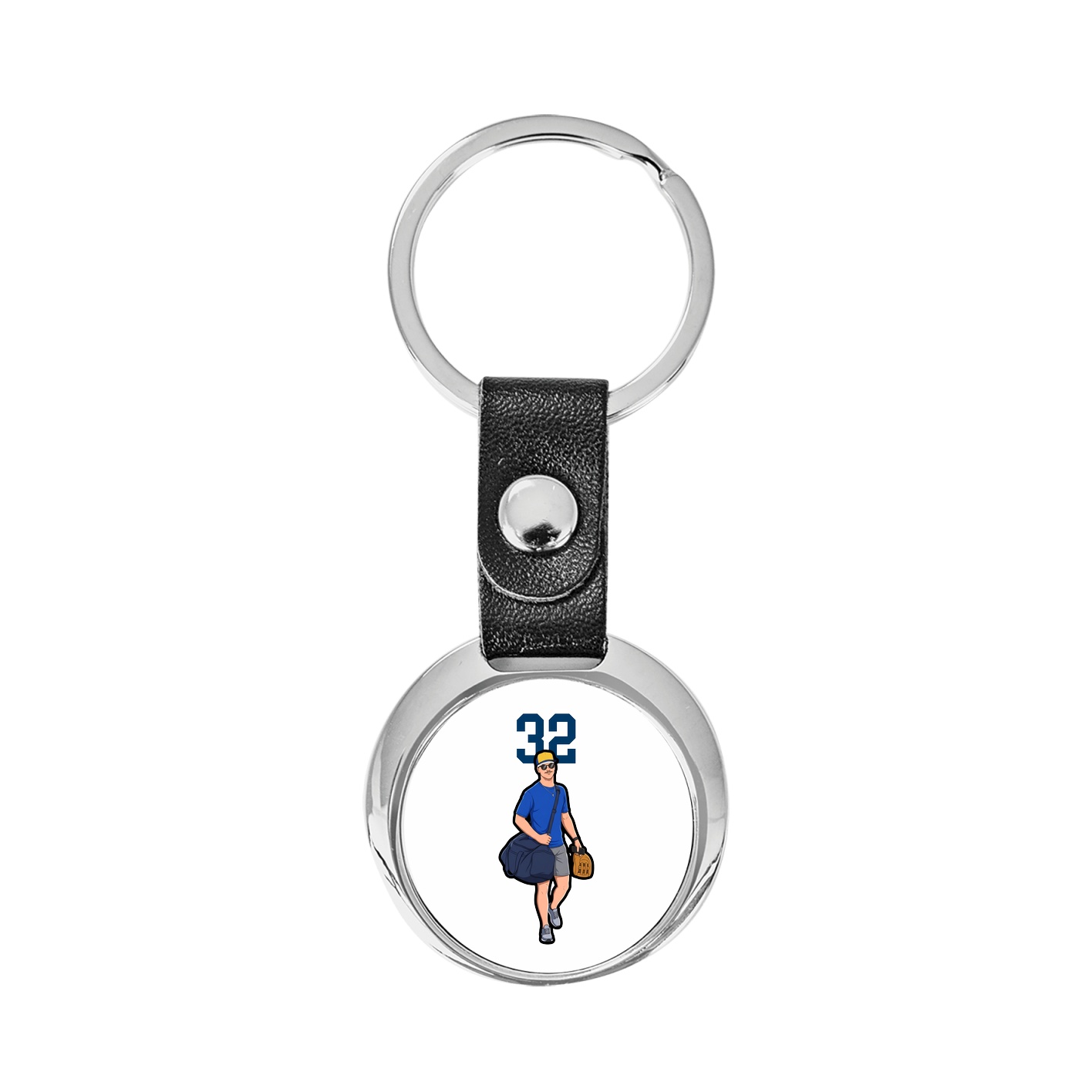 Key Chain — Number Top in Classic