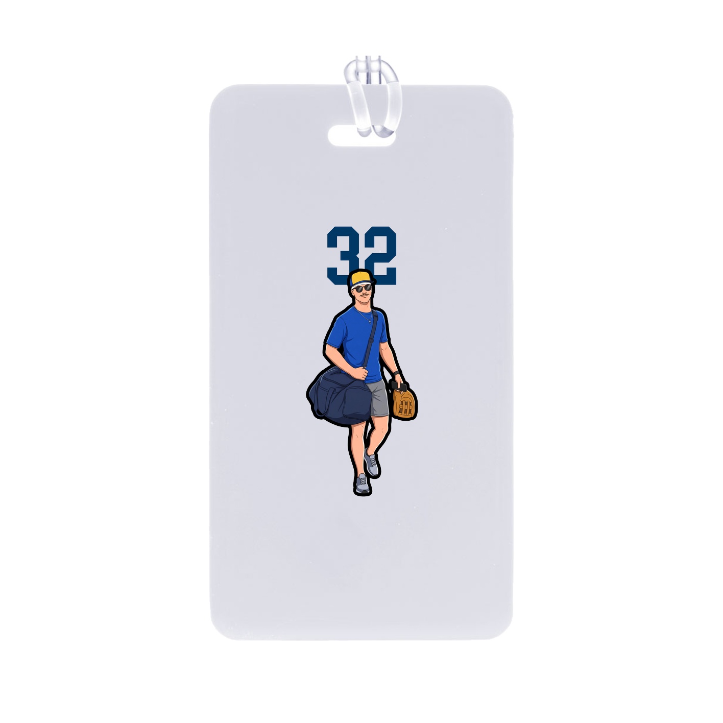 Bag Tag — Number Top in Classic