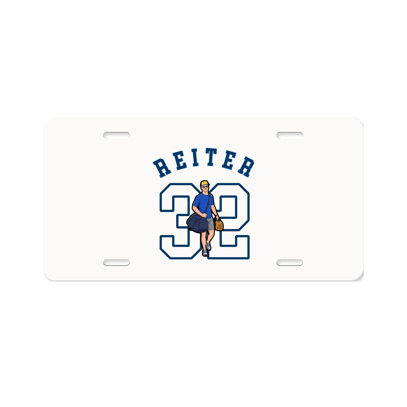 License Plate — Shirsey Arch in Classic